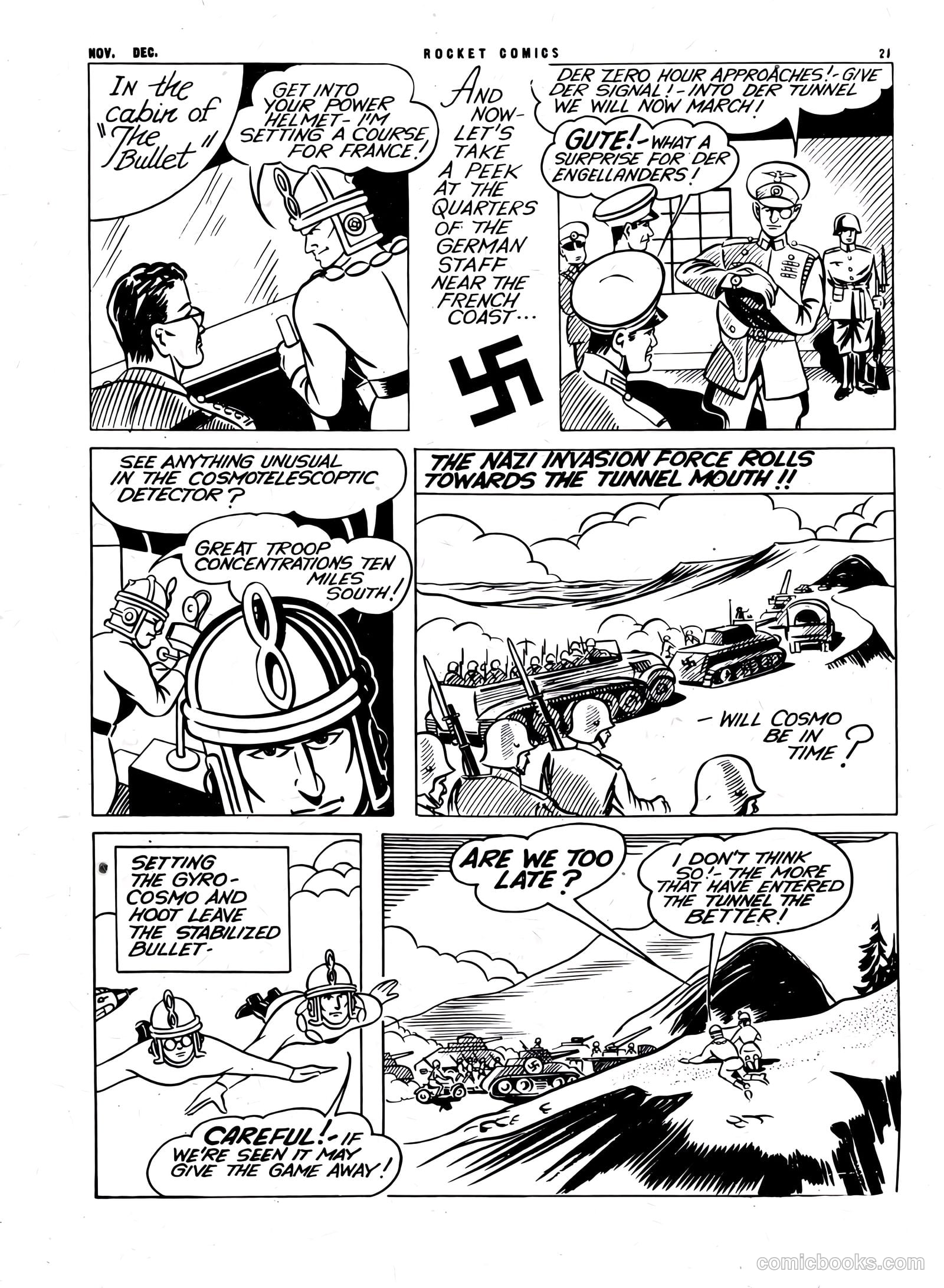 Rocket Comics #5 (1943) — page 21 of 48