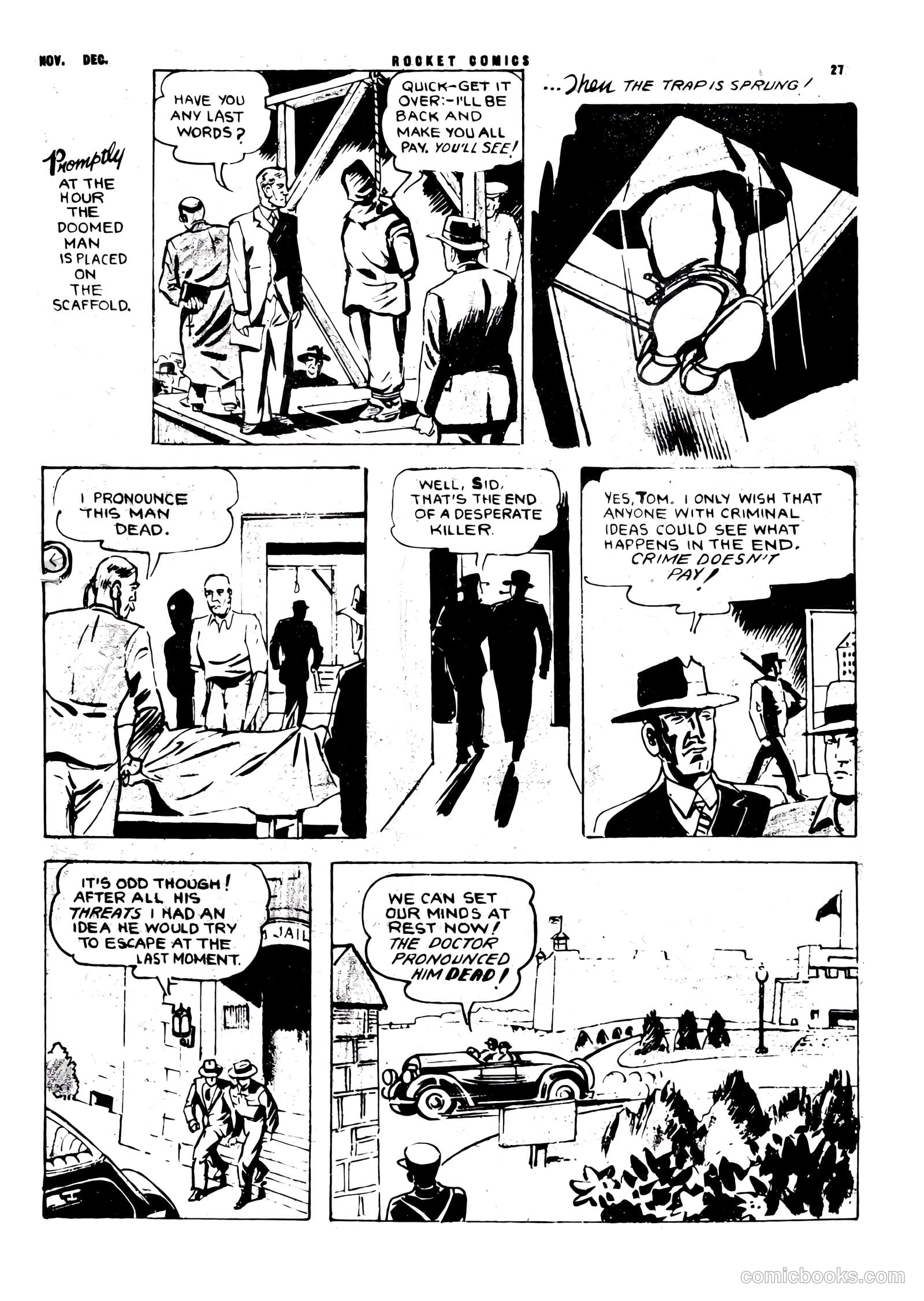 Rocket Comics #5 (1943) — page 27 of 48