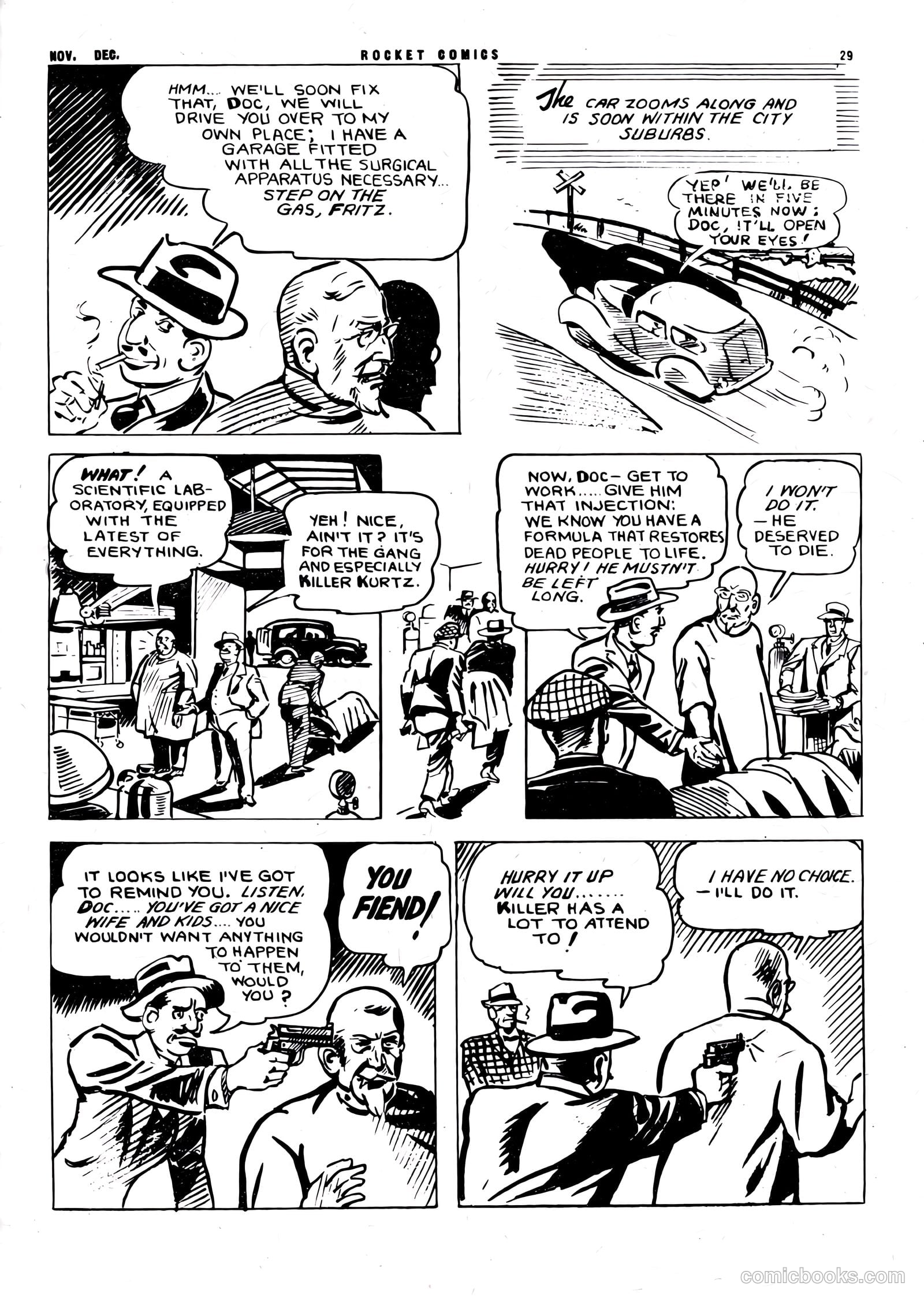 Rocket Comics #5 (1943) — page 29 of 48