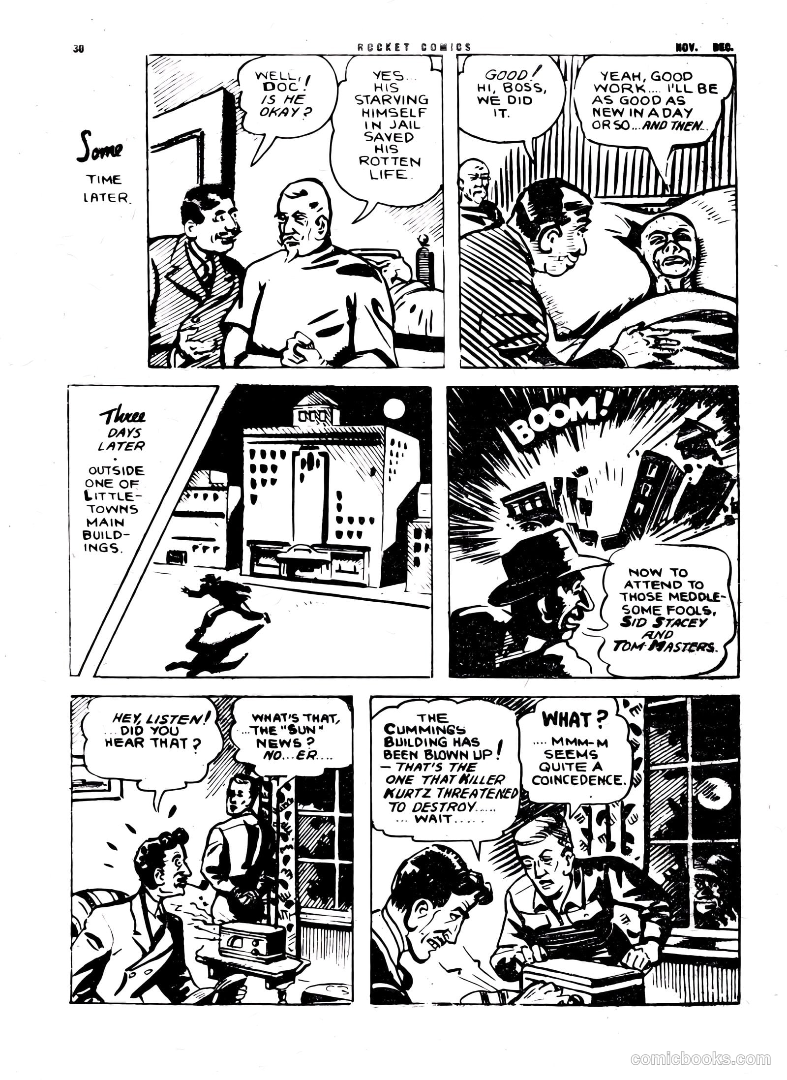 Rocket Comics #5 (1943) — page 30 of 48