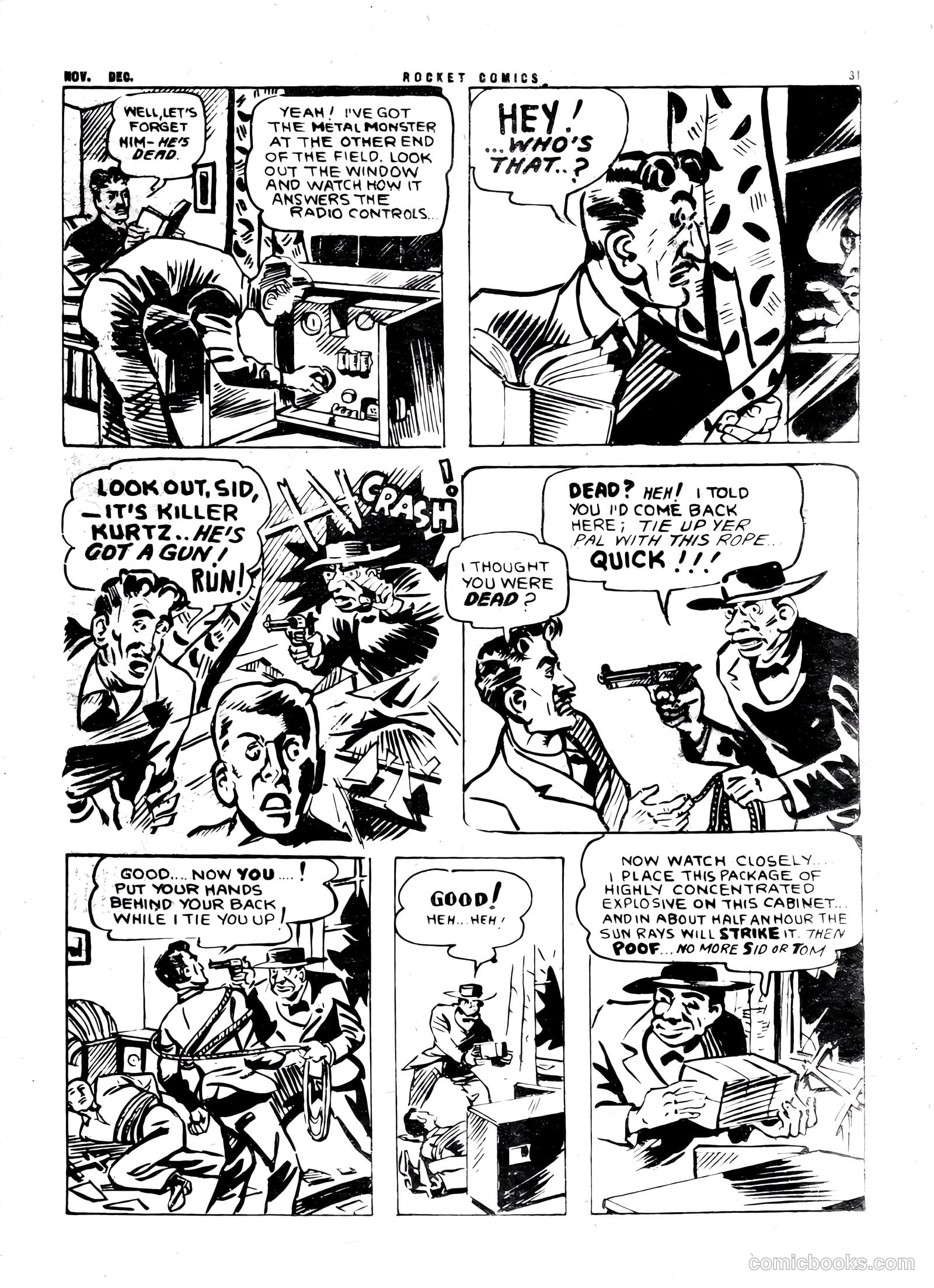 Rocket Comics #5 (1943) — page 31 of 48