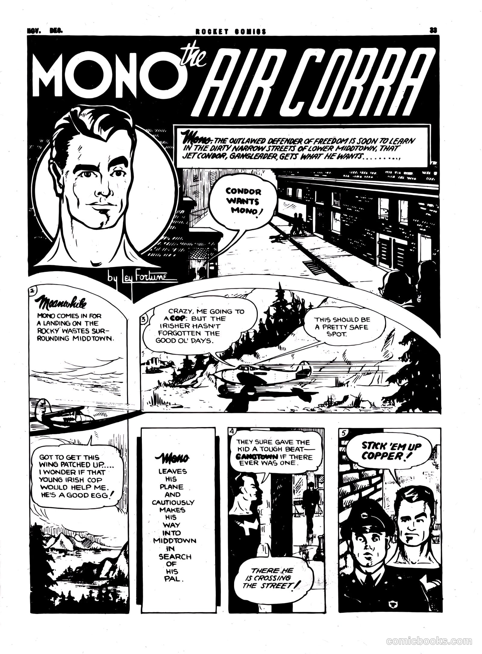 Rocket Comics #5 (1943) — page 33 of 48
