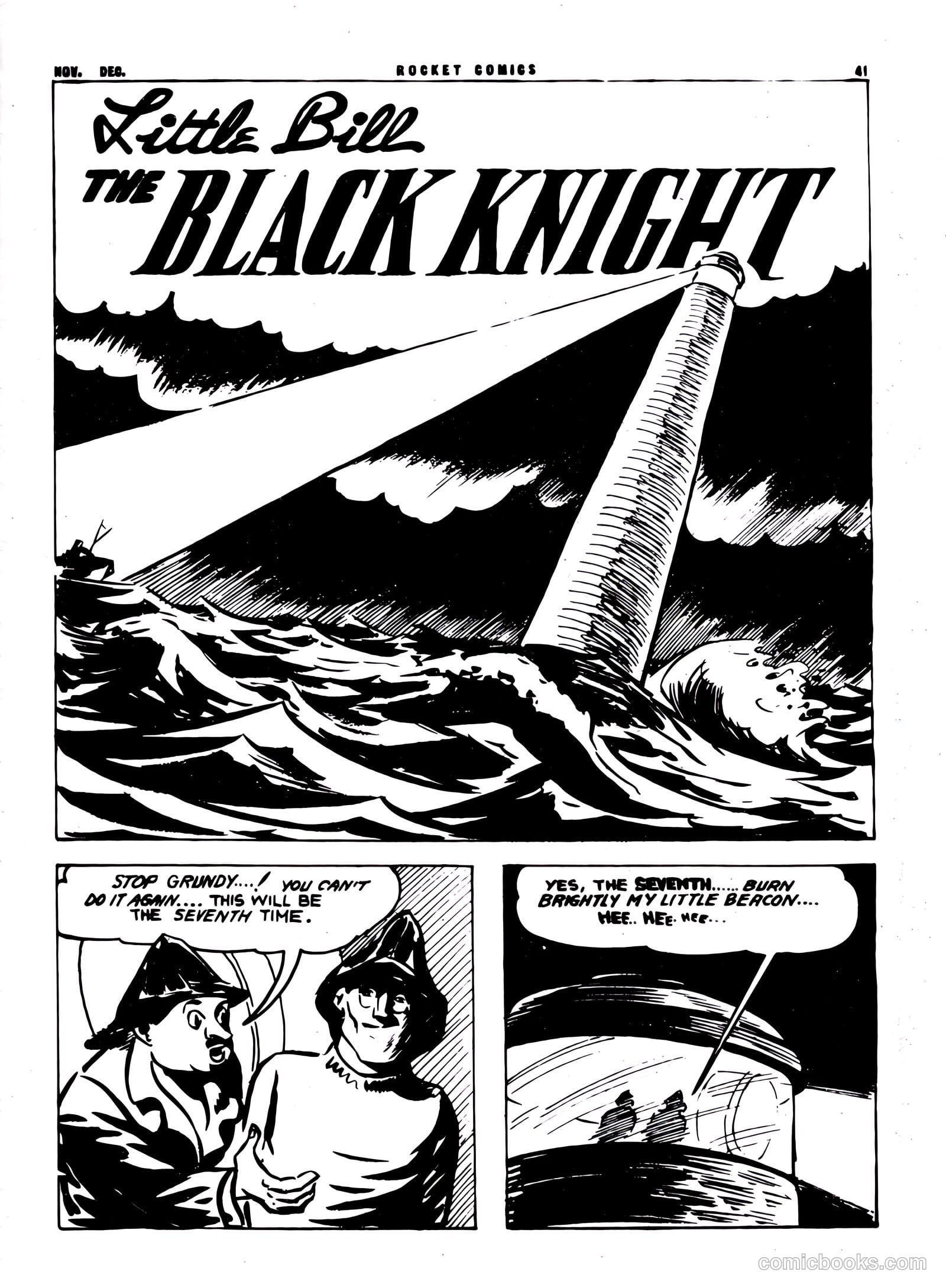 Rocket Comics #5 (1943) — page 41 of 48