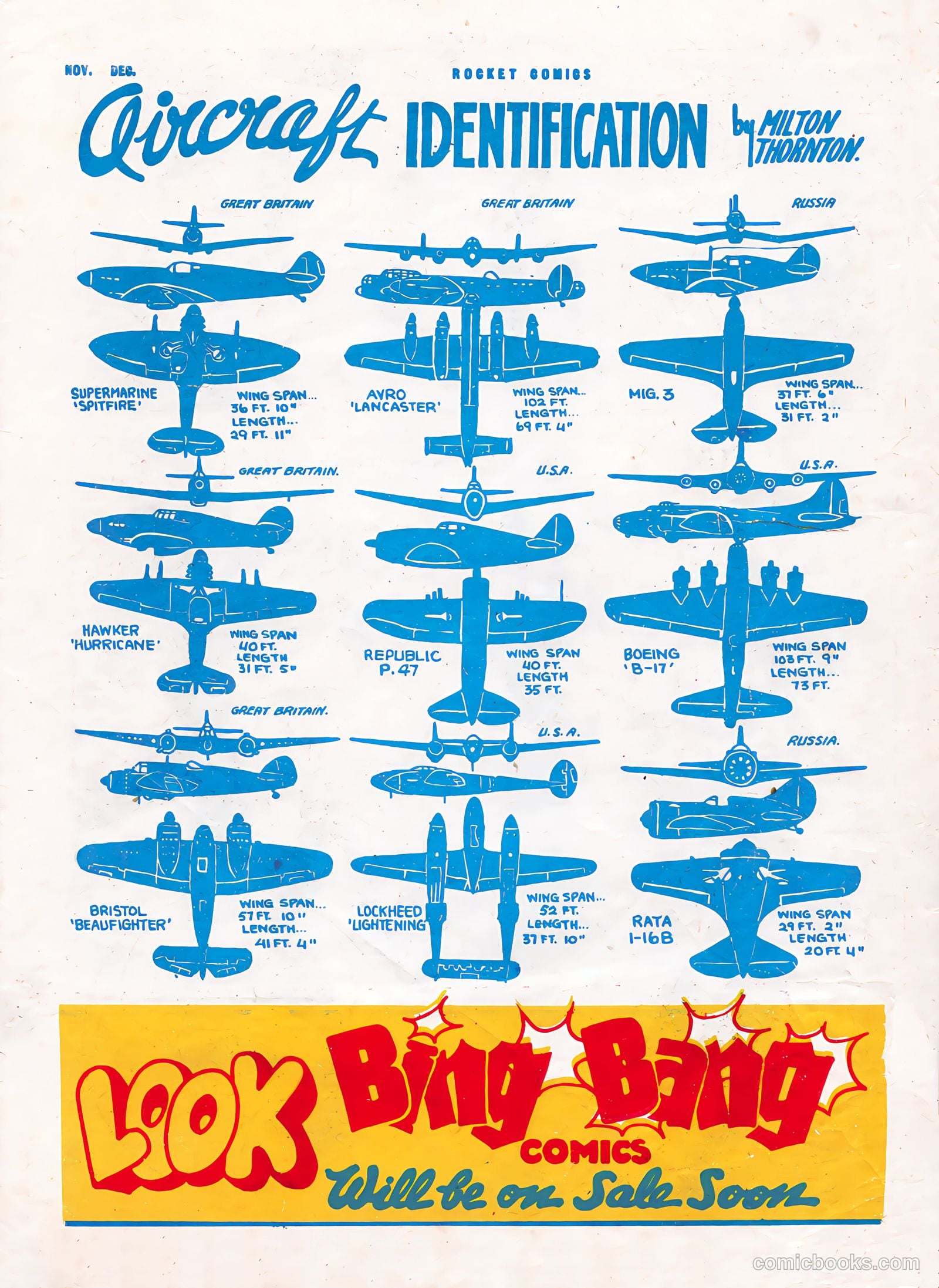 Rocket Comics #5 (1943) — page 48 of 48