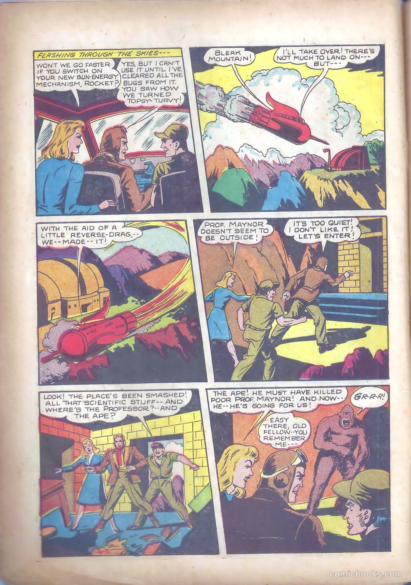 Rocket Kelly #1 (1945) — page 7 of 37
