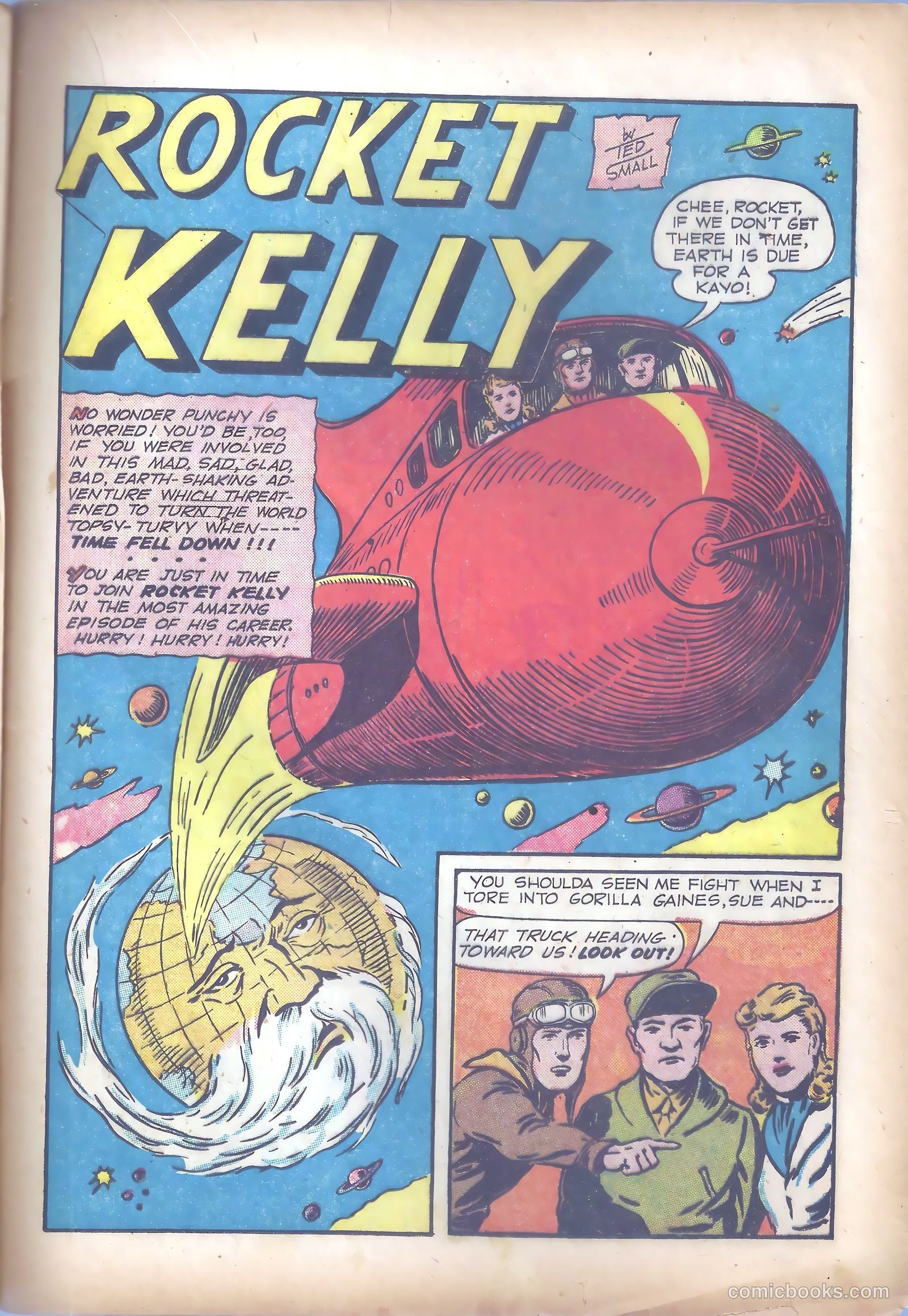 Rocket Kelly #1 (1945) — page 22 of 37
