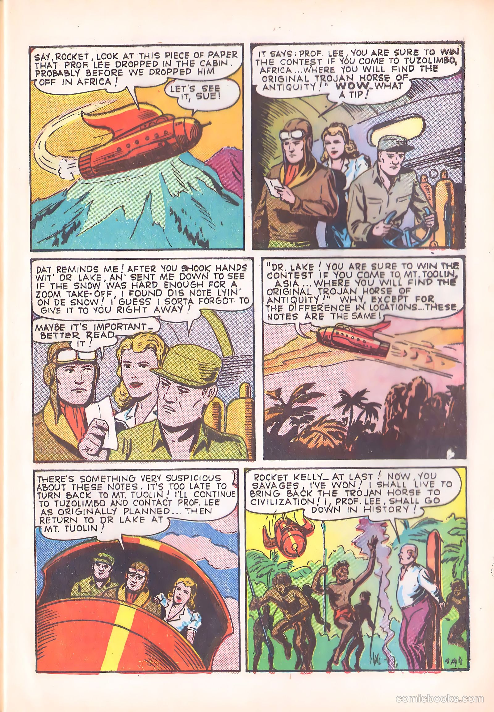 Rocket Kelly #2 (1945) — page 7 of 52