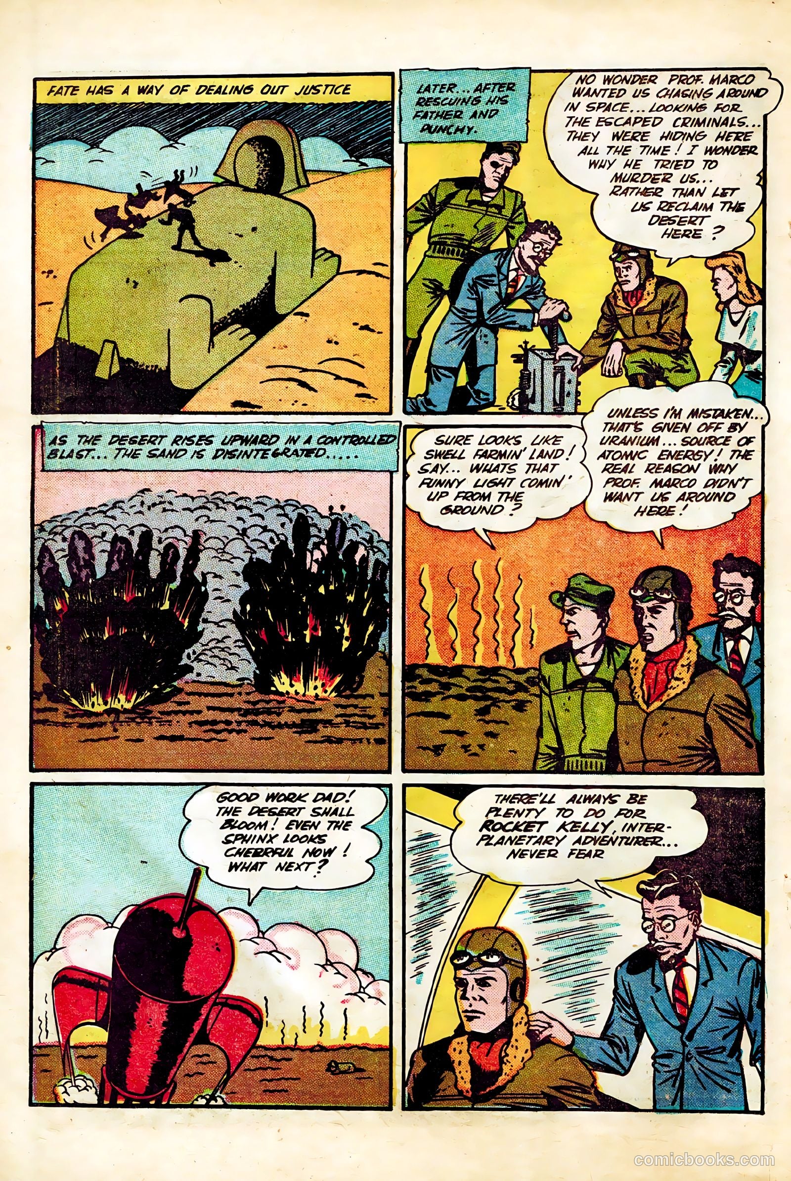 Rocket Kelly #3 (1946) — page 26 of 36