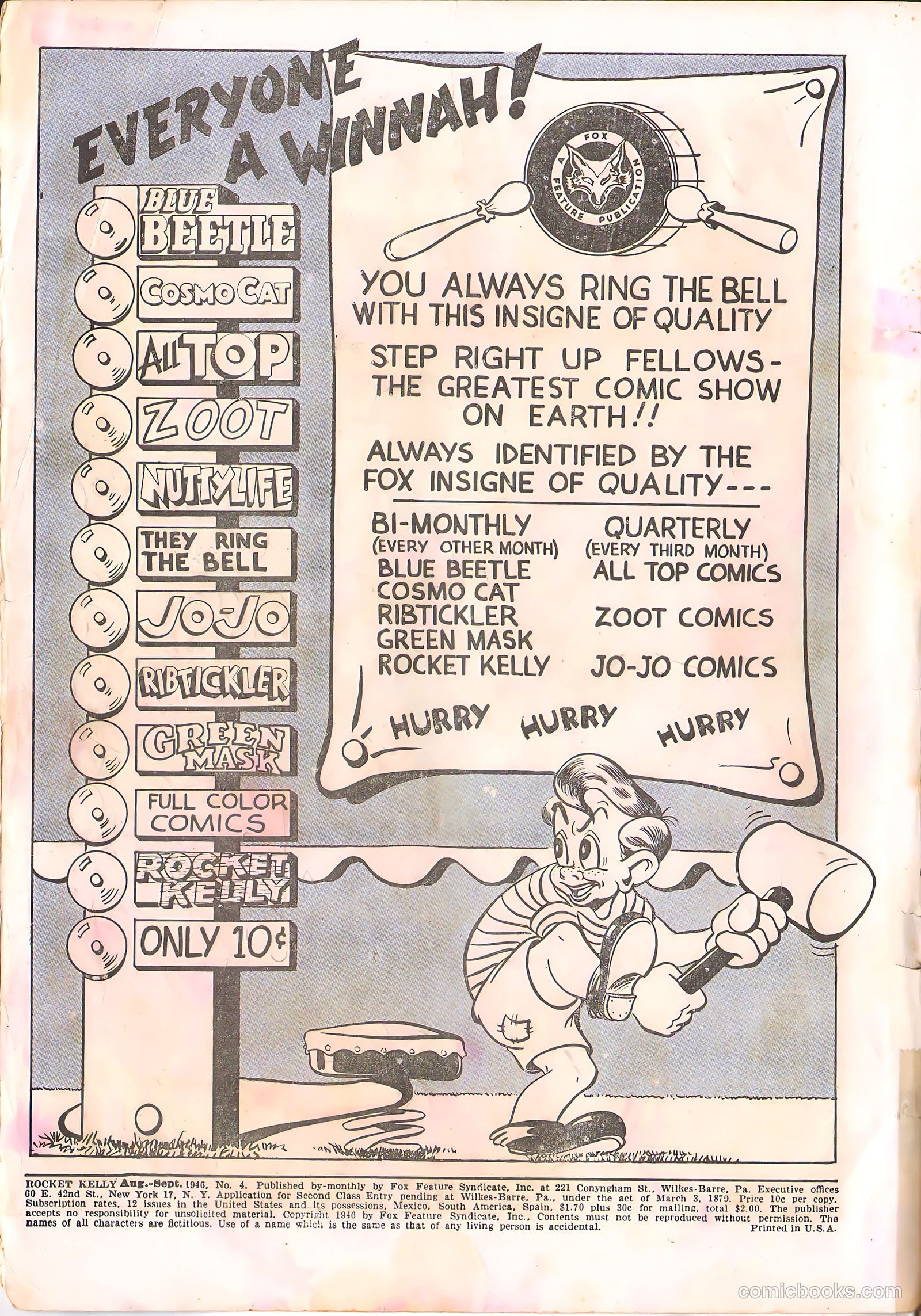 Rocket Kelly #4 (1946) — page 2 of 52
