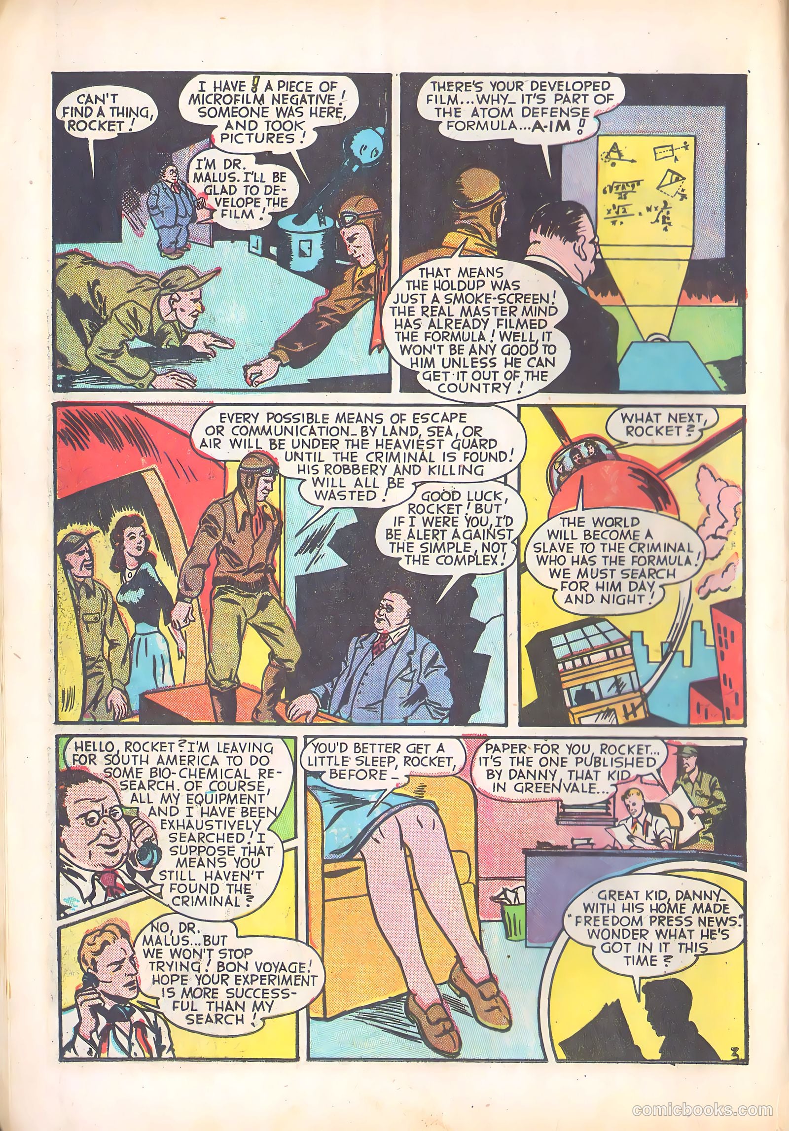 Rocket Kelly #4 (1946) — page 16 of 52