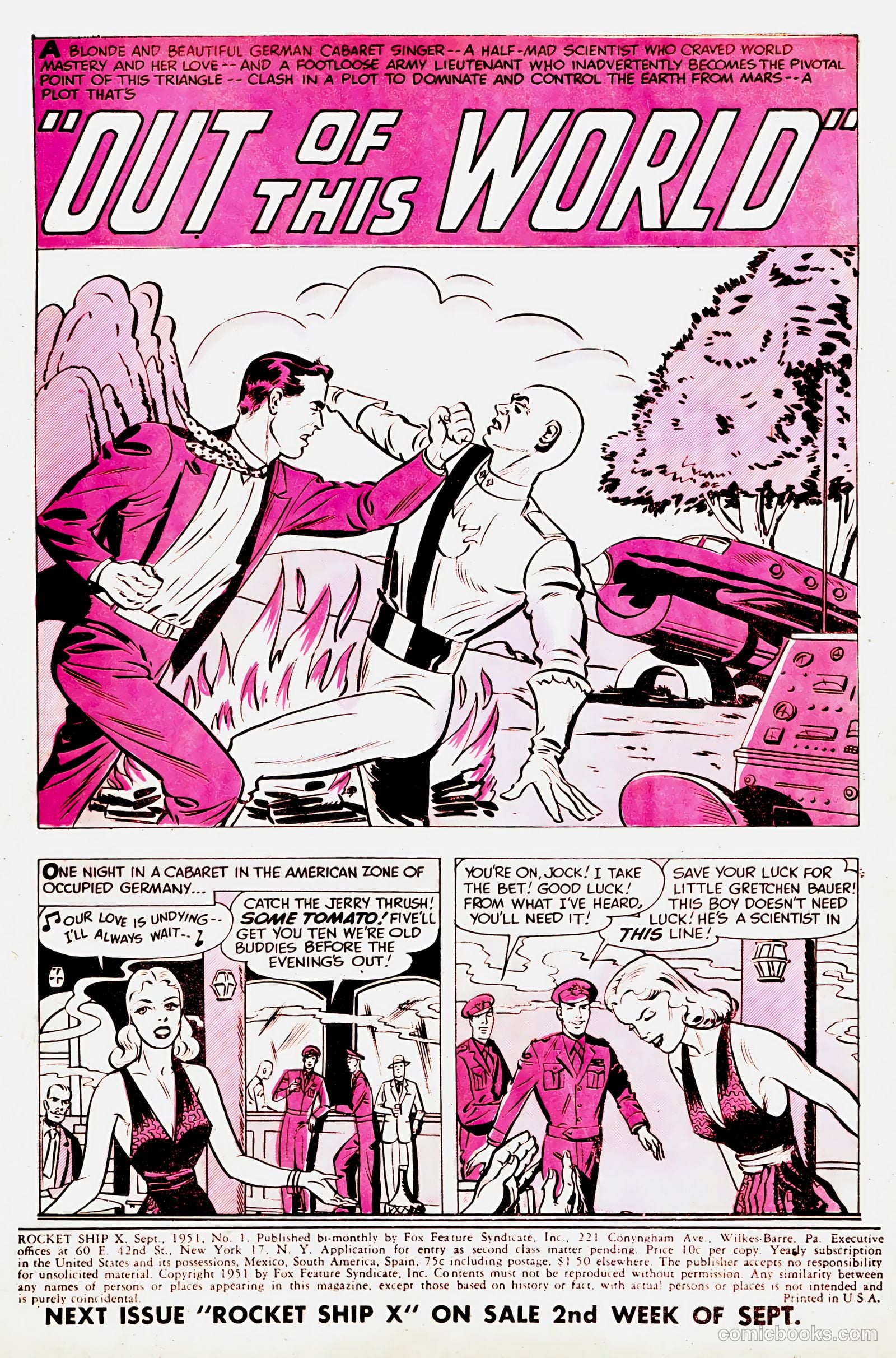 Rocket Ship X #1 (1951) — page 2 of 36