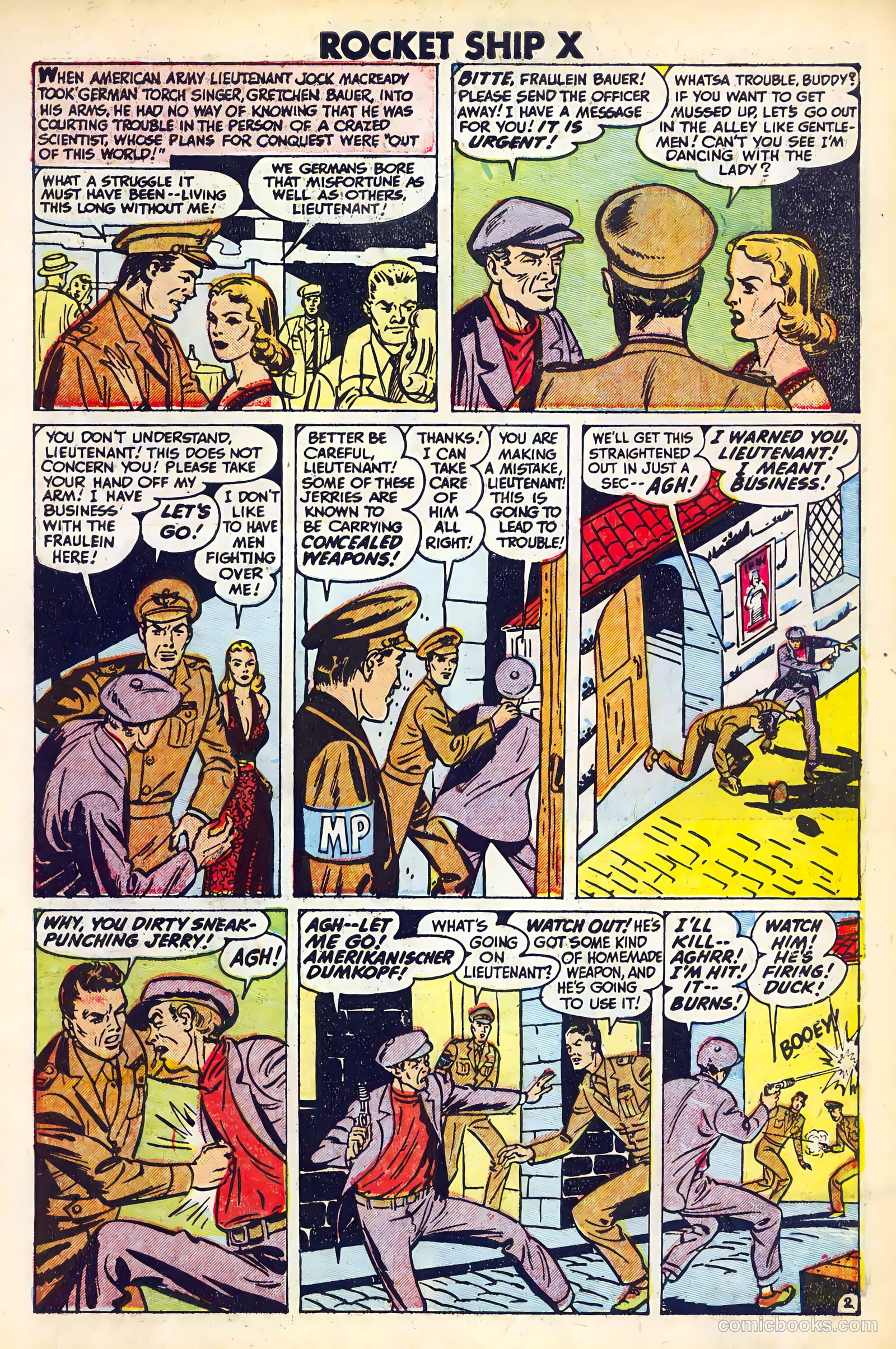 Rocket Ship X #1 (1951) — page 3 of 36