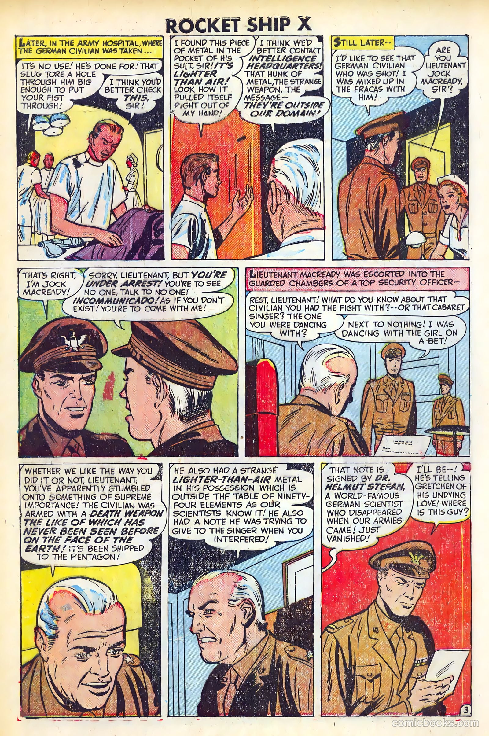 Rocket Ship X #1 (1951) — page 4 of 36