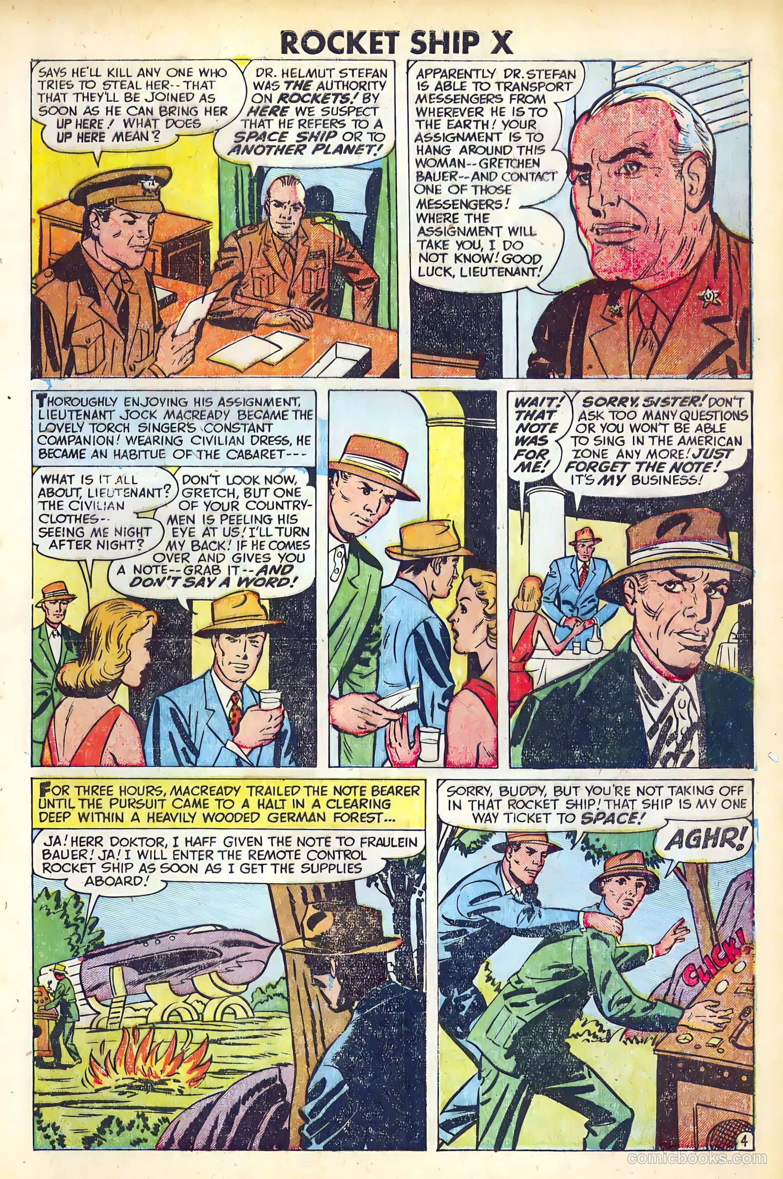 Rocket Ship X #1 (1951) — page 5 of 36