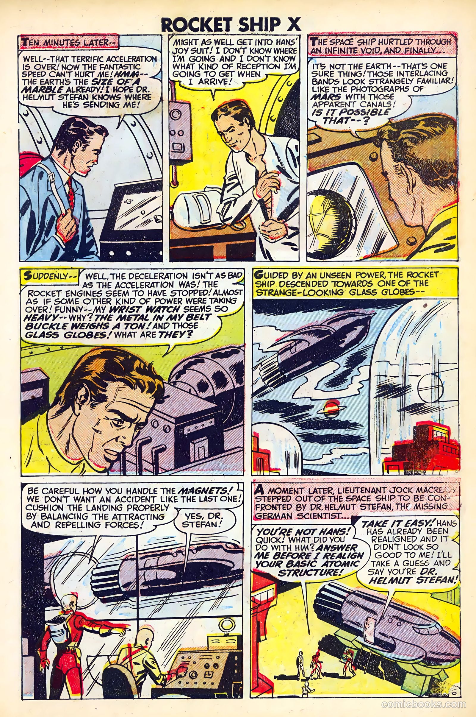 Rocket Ship X #1 (1951) — page 7 of 36