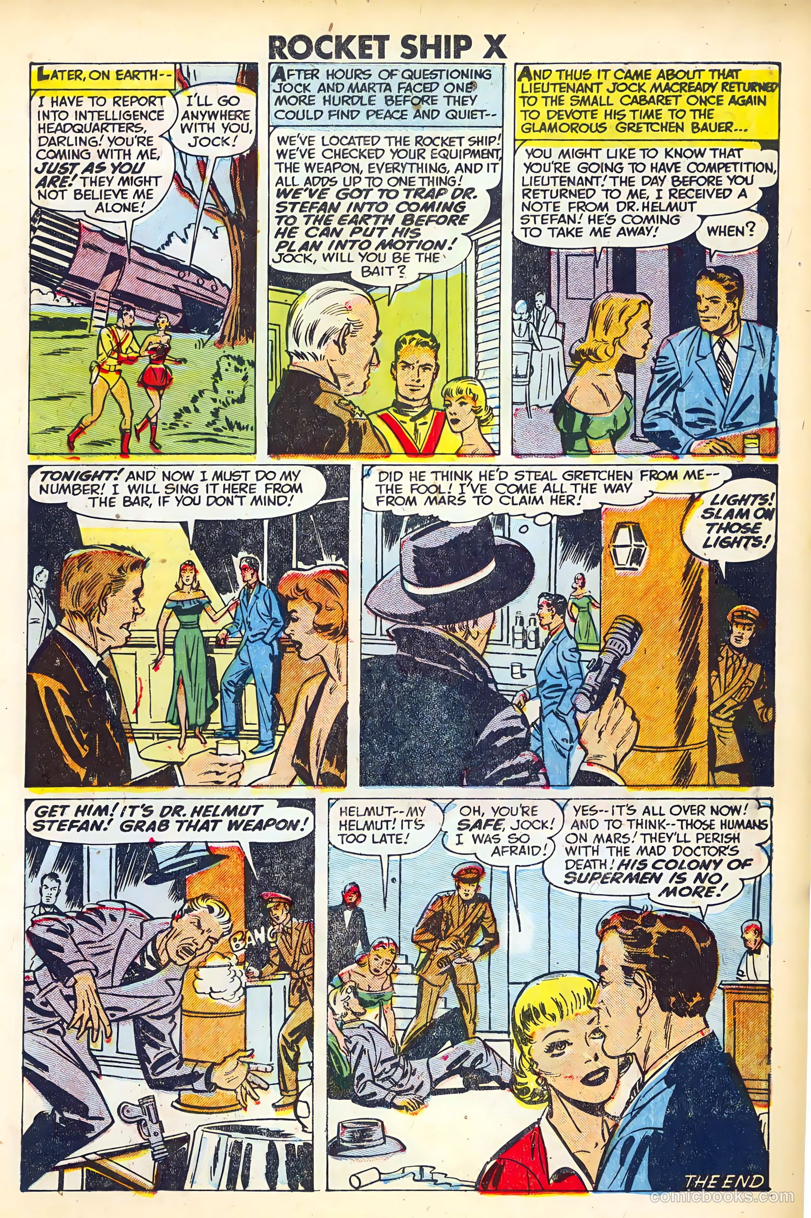 Rocket Ship X #1 (1951) — page 11 of 36