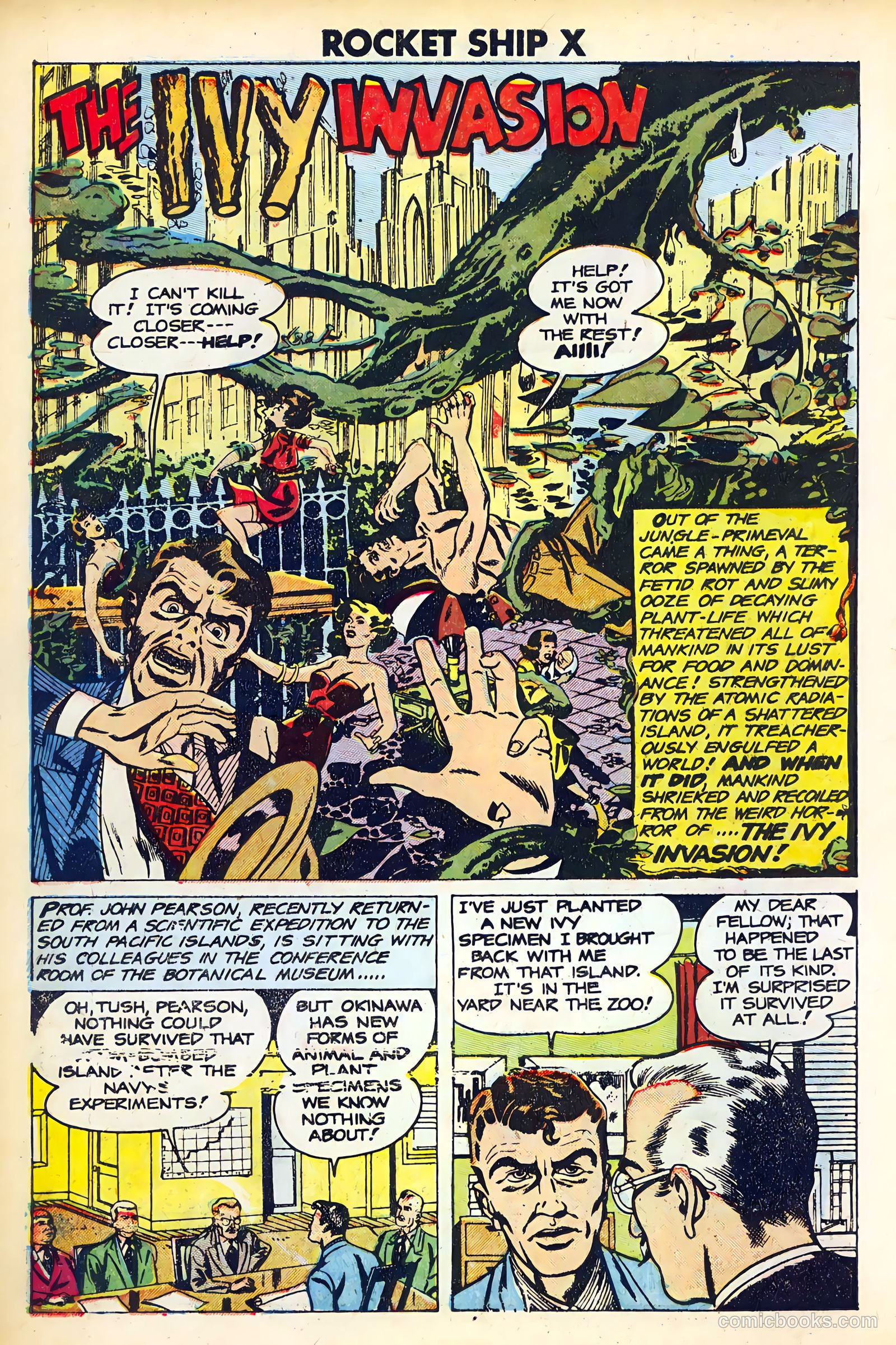 Rocket Ship X #1 (1951) — page 14 of 36