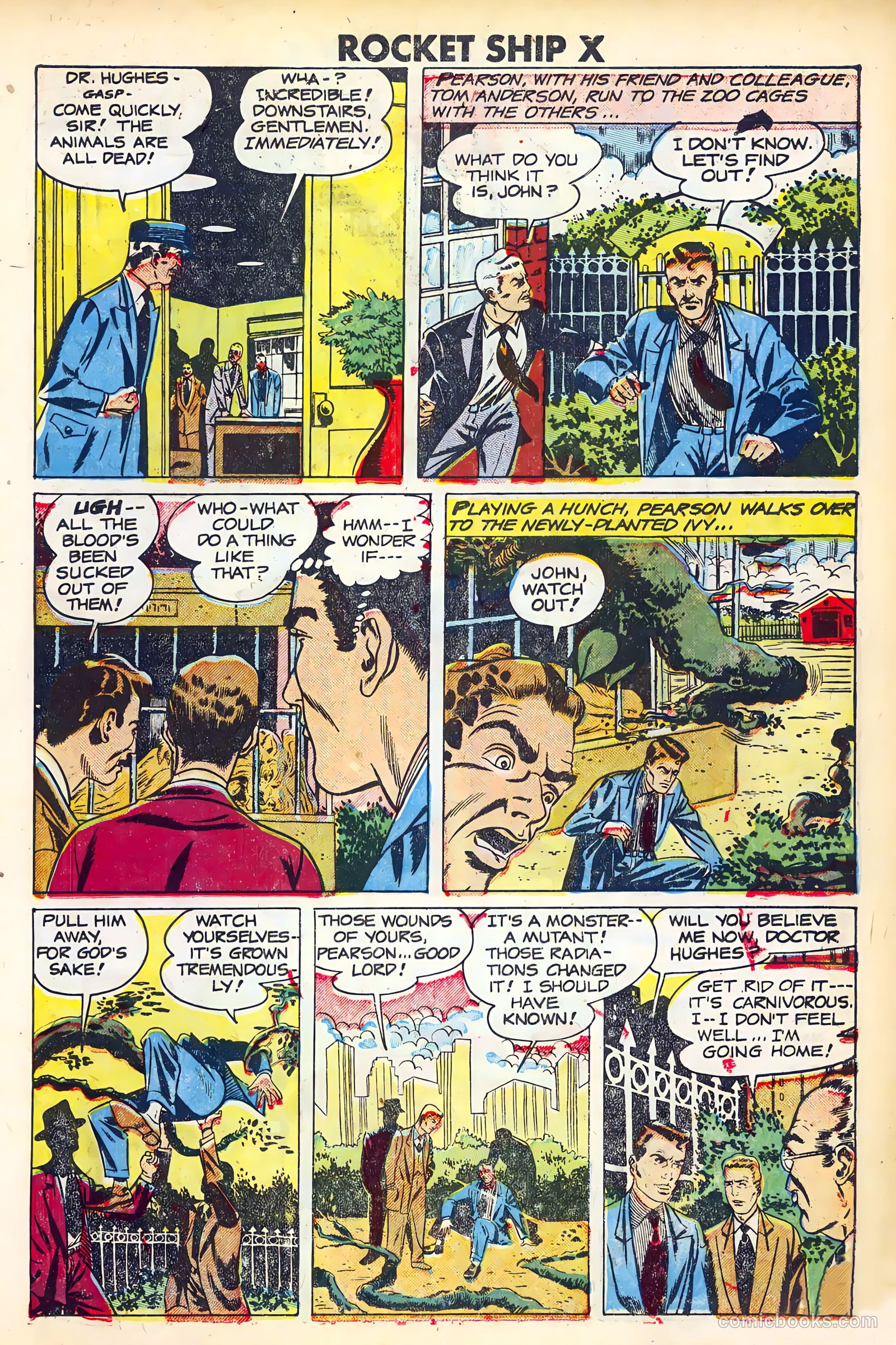 Rocket Ship X #1 (1951) — page 15 of 36