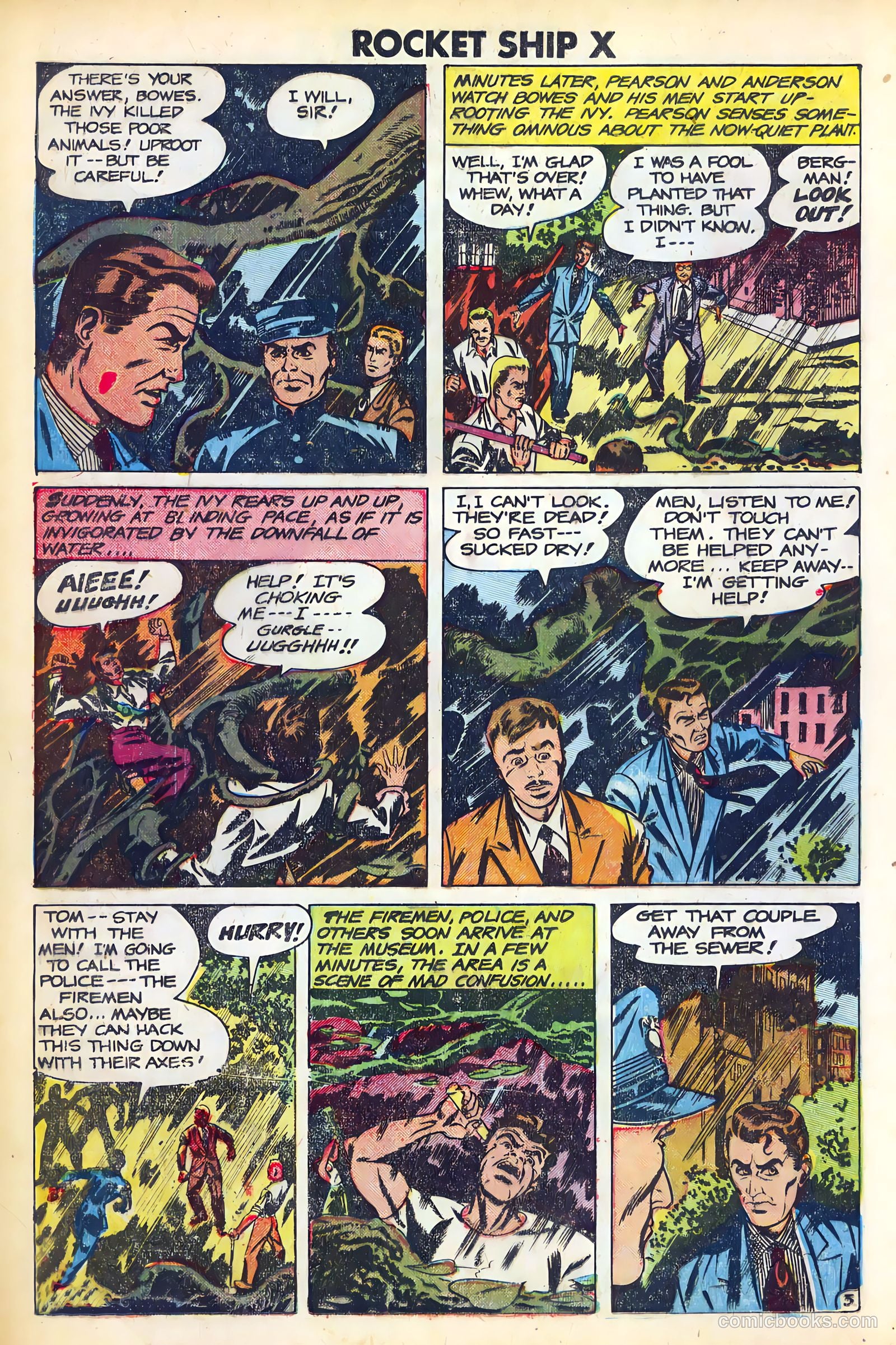 Rocket Ship X #1 (1951) — page 16 of 36