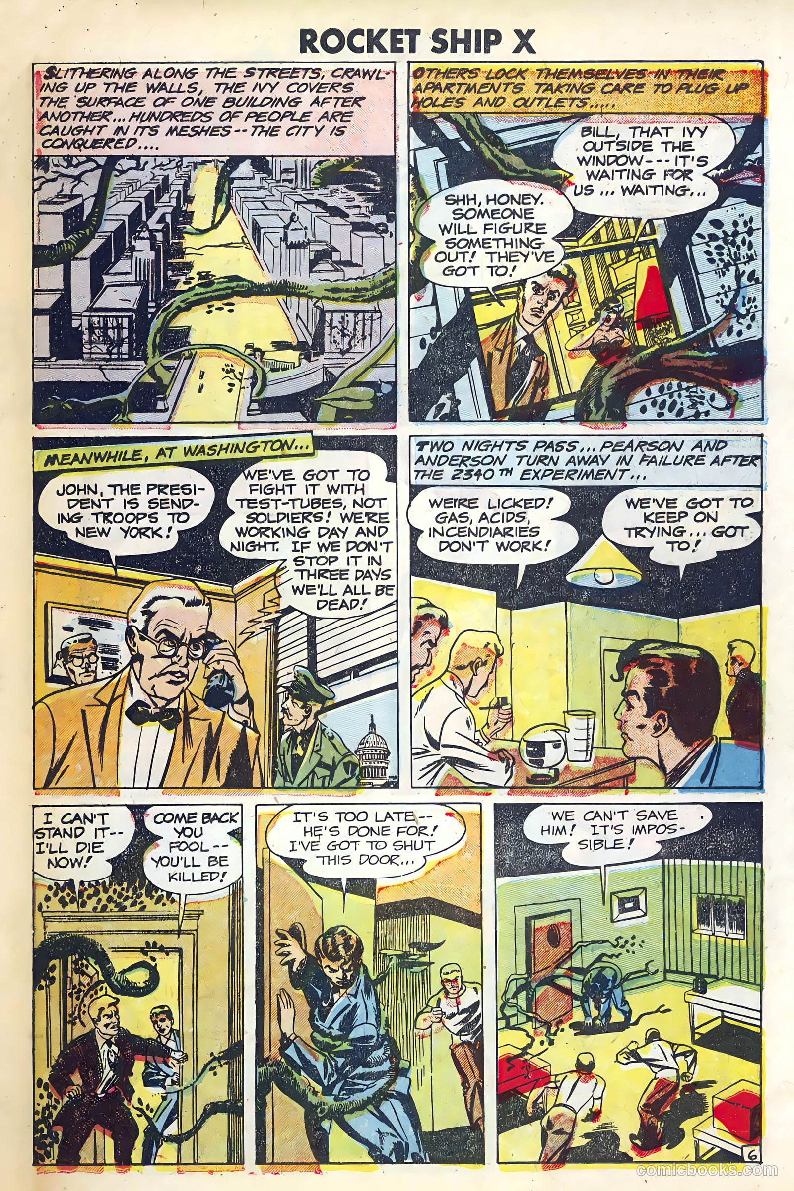 Rocket Ship X #1 (1951) — page 19 of 36