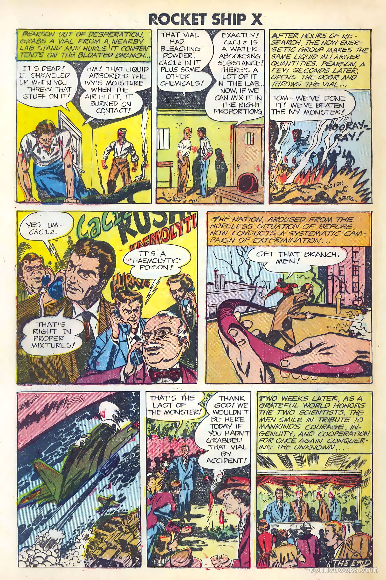 Rocket Ship X #1 (1951) — page 20 of 36