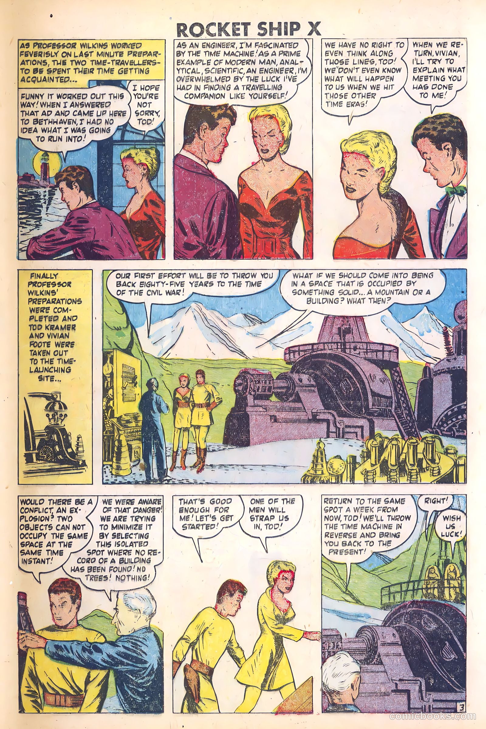 Rocket Ship X #1 (1951) — page 25 of 36
