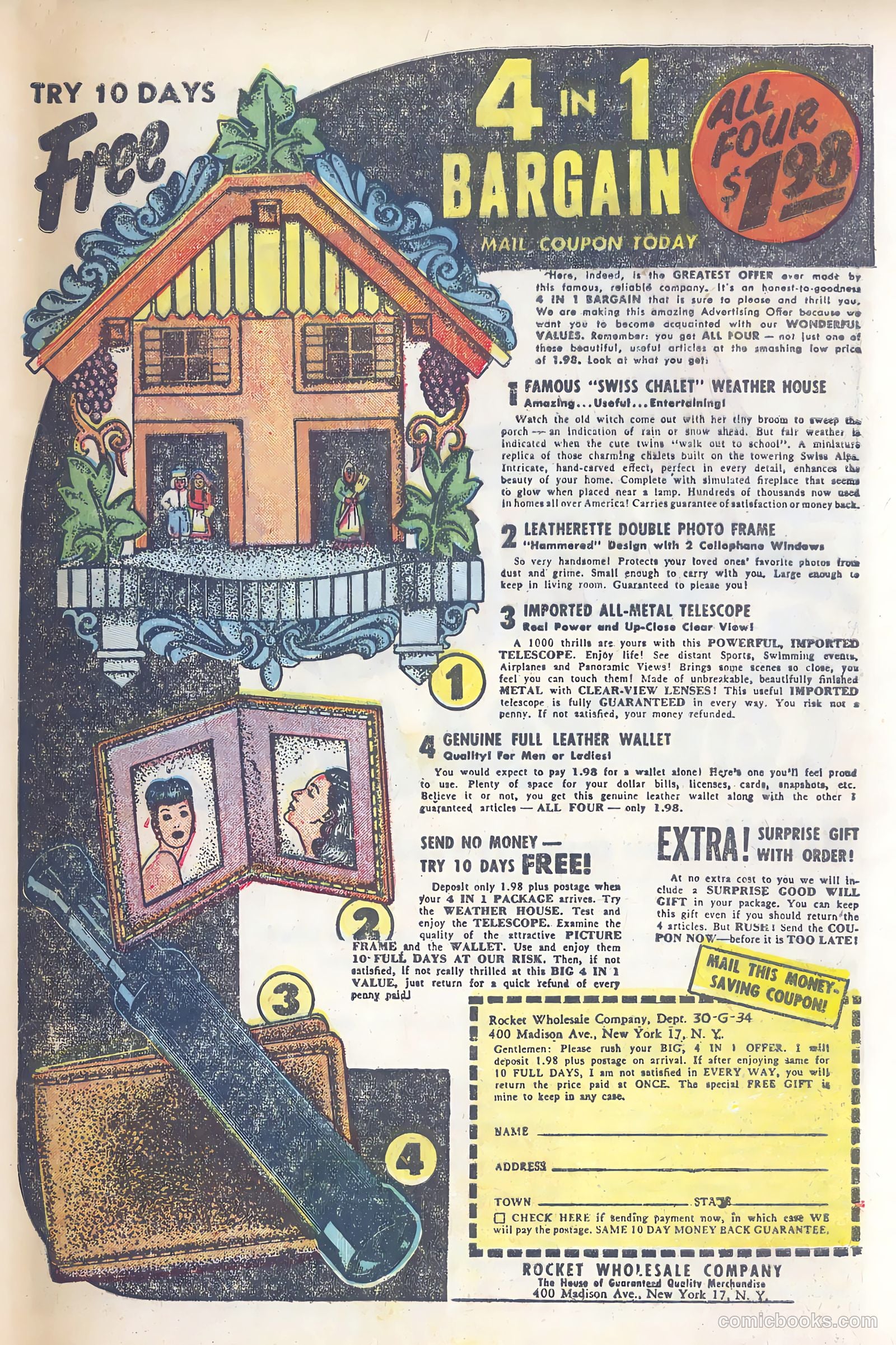 Rocket Ship X #1 (1951) — page 33 of 36