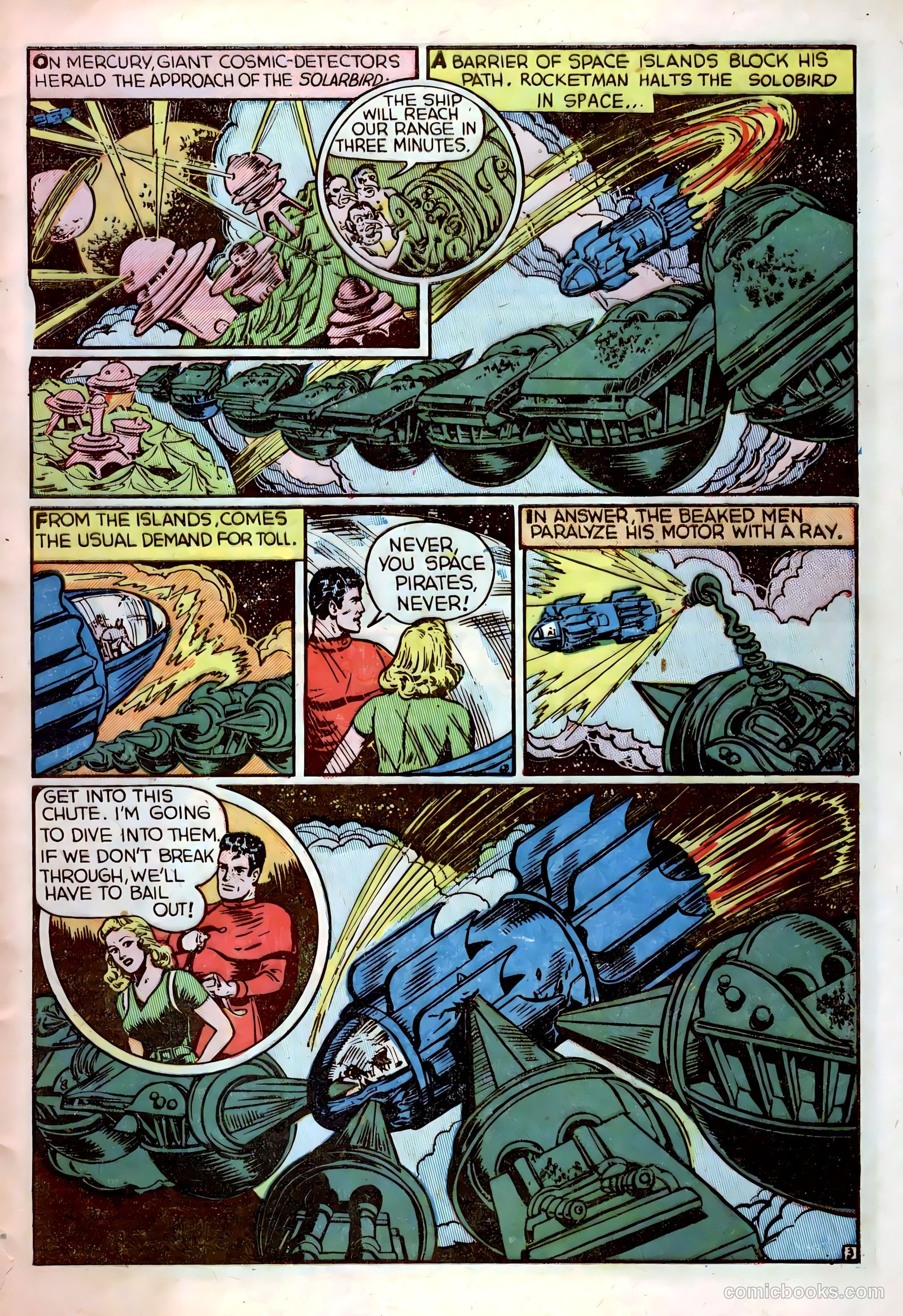 Rocketman #1 (1952) — page 5 of 36