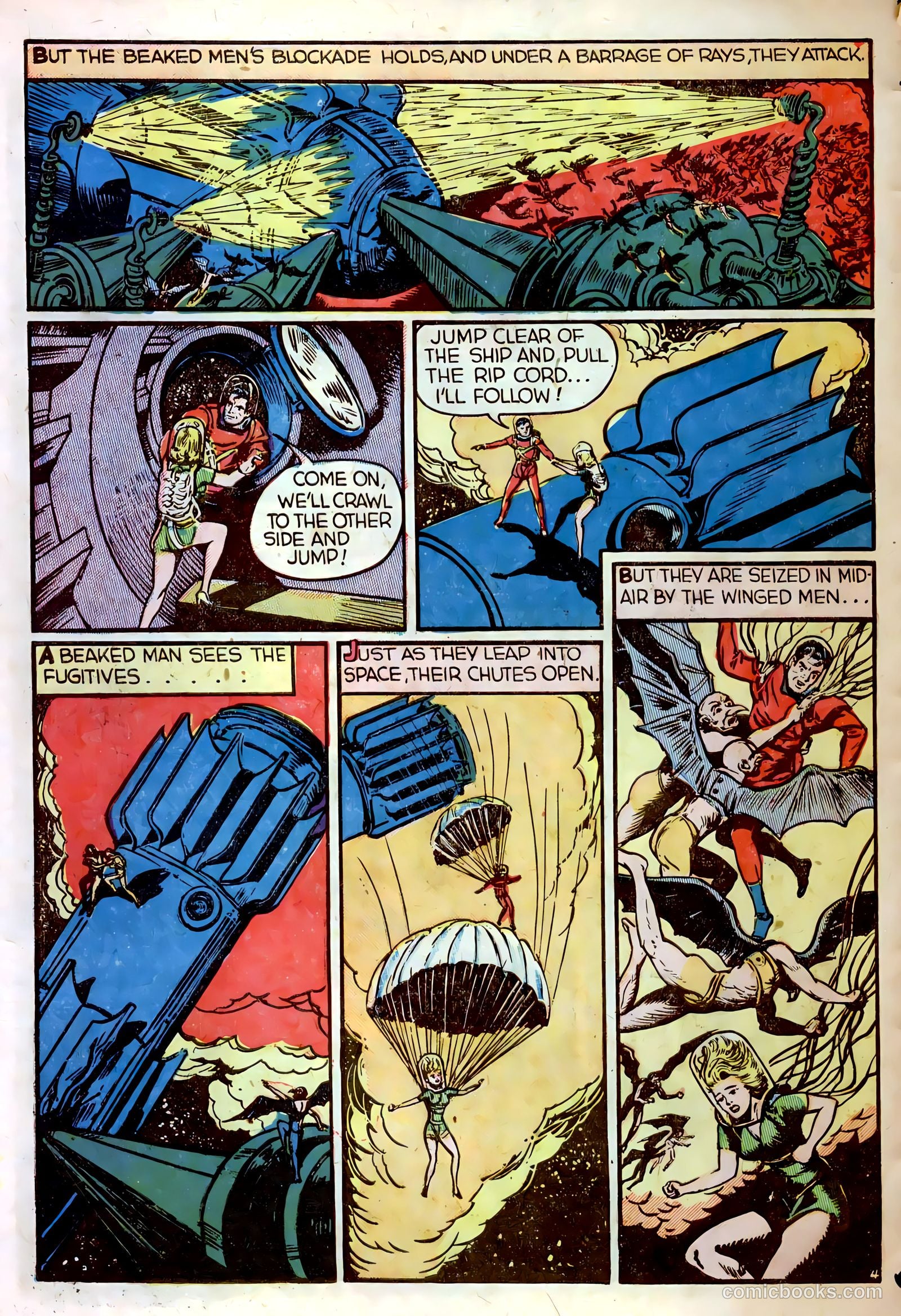 Rocketman #1 (1952) — page 6 of 36