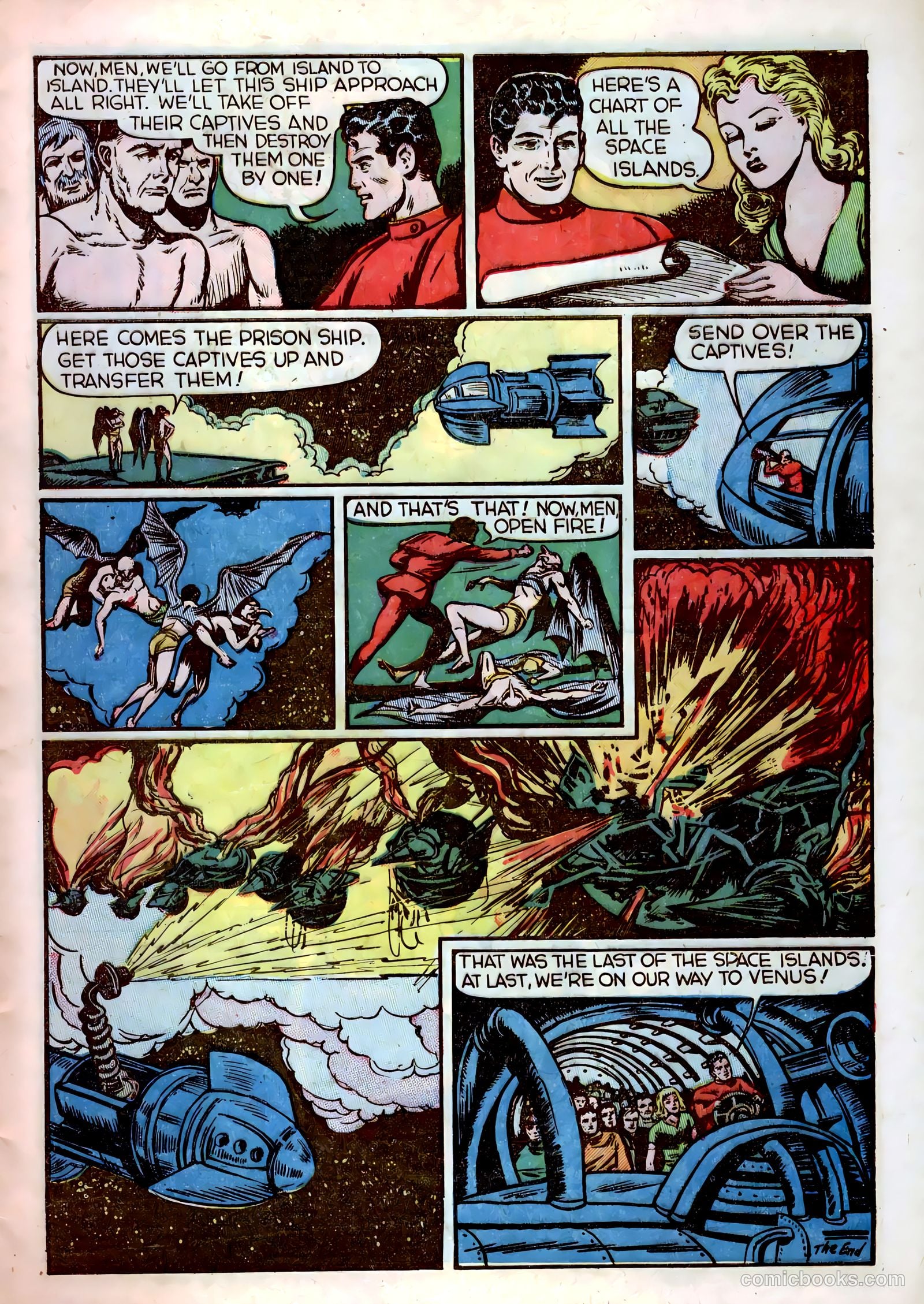 Rocketman #1 (1952) — page 9 of 36