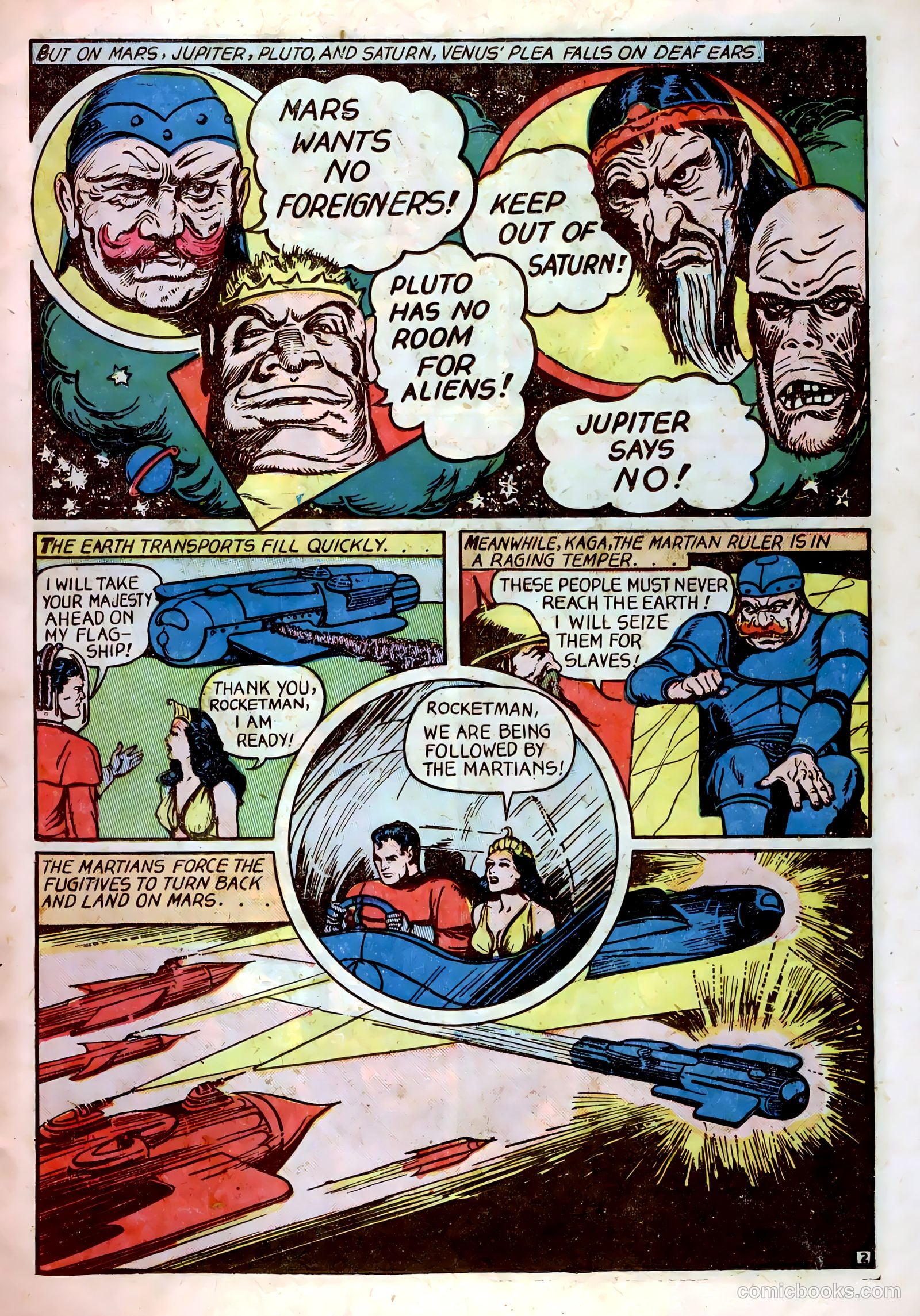 Rocketman #1 (1952) — page 11 of 36