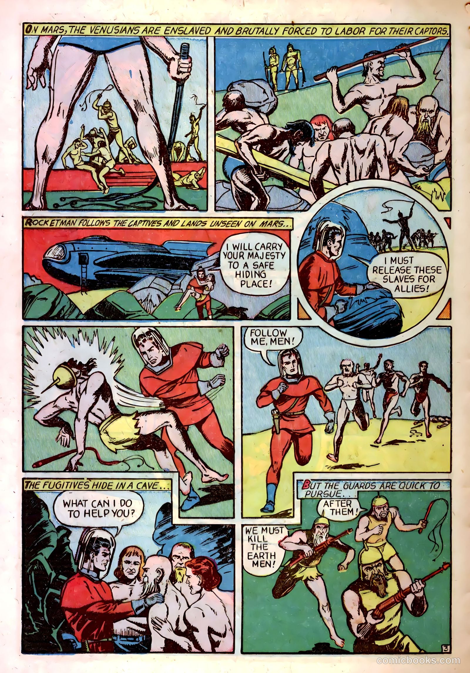Rocketman #1 (1952) — page 12 of 36
