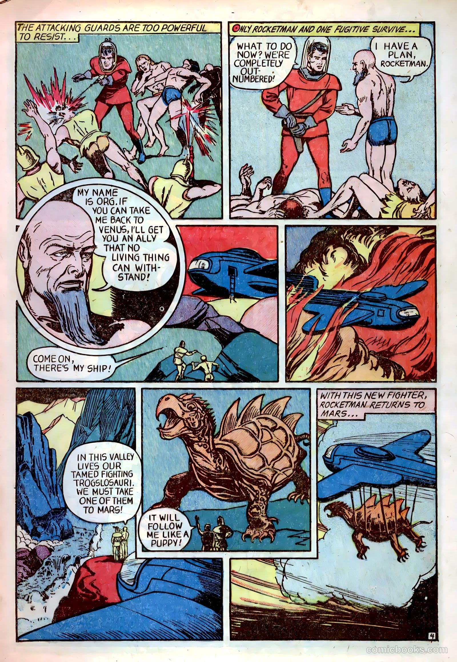 Rocketman #1 (1952) — page 13 of 36