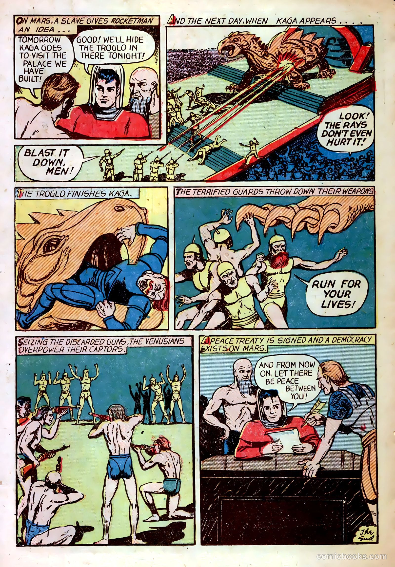 Rocketman #1 (1952) — page 14 of 36