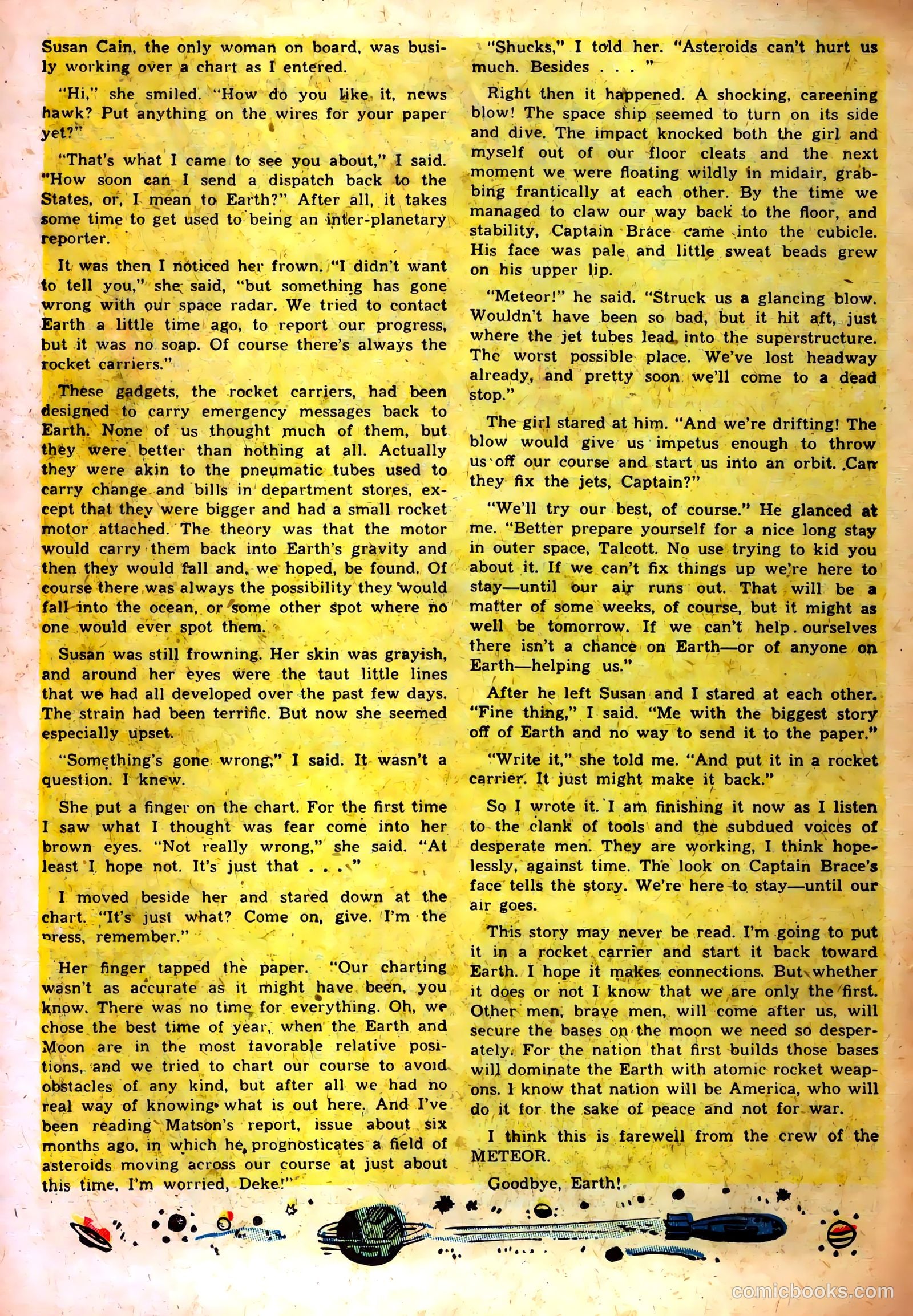 Rocketman #1 (1952) — page 18 of 36