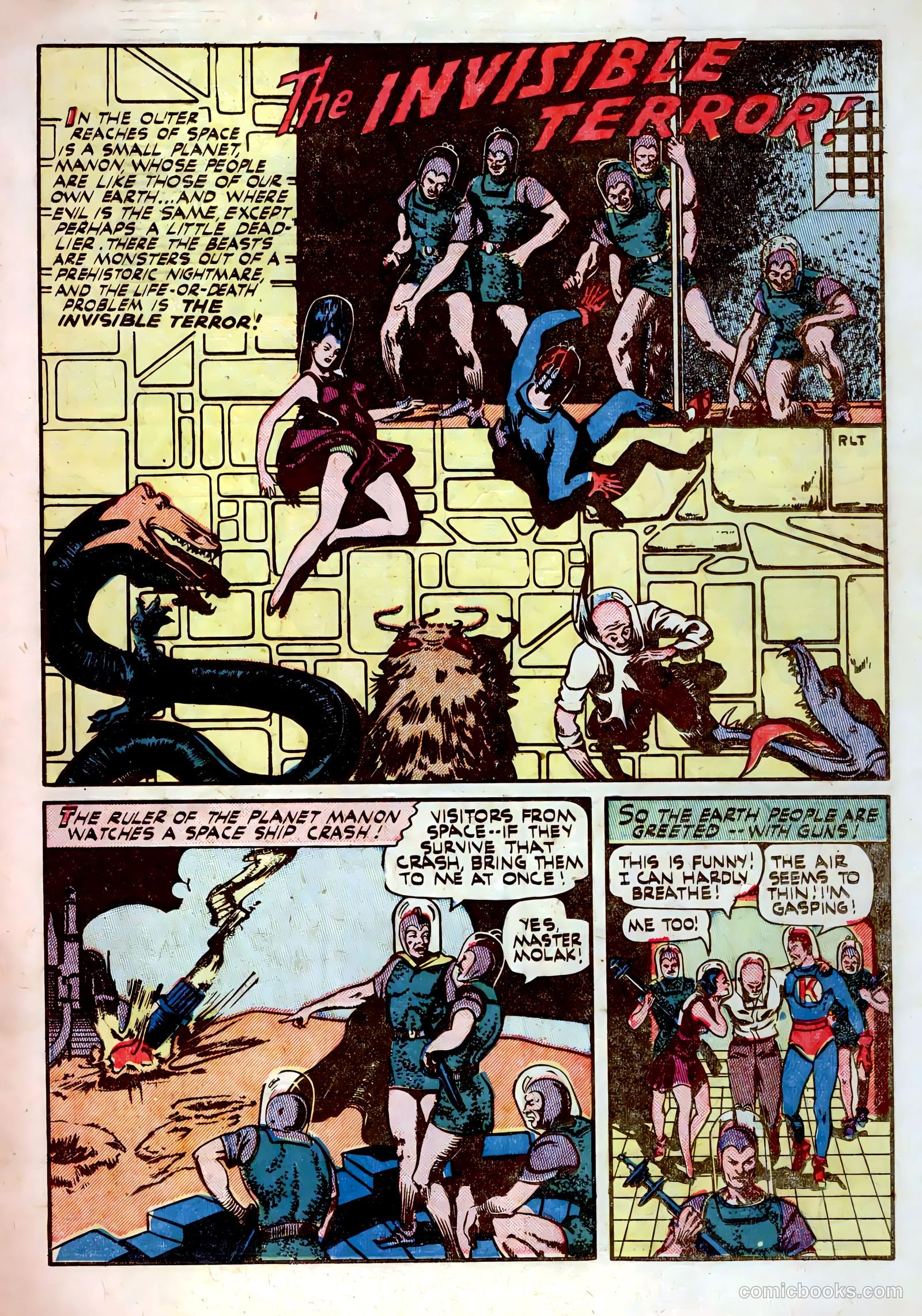 Rocketman #1 (1952) — page 19 of 36