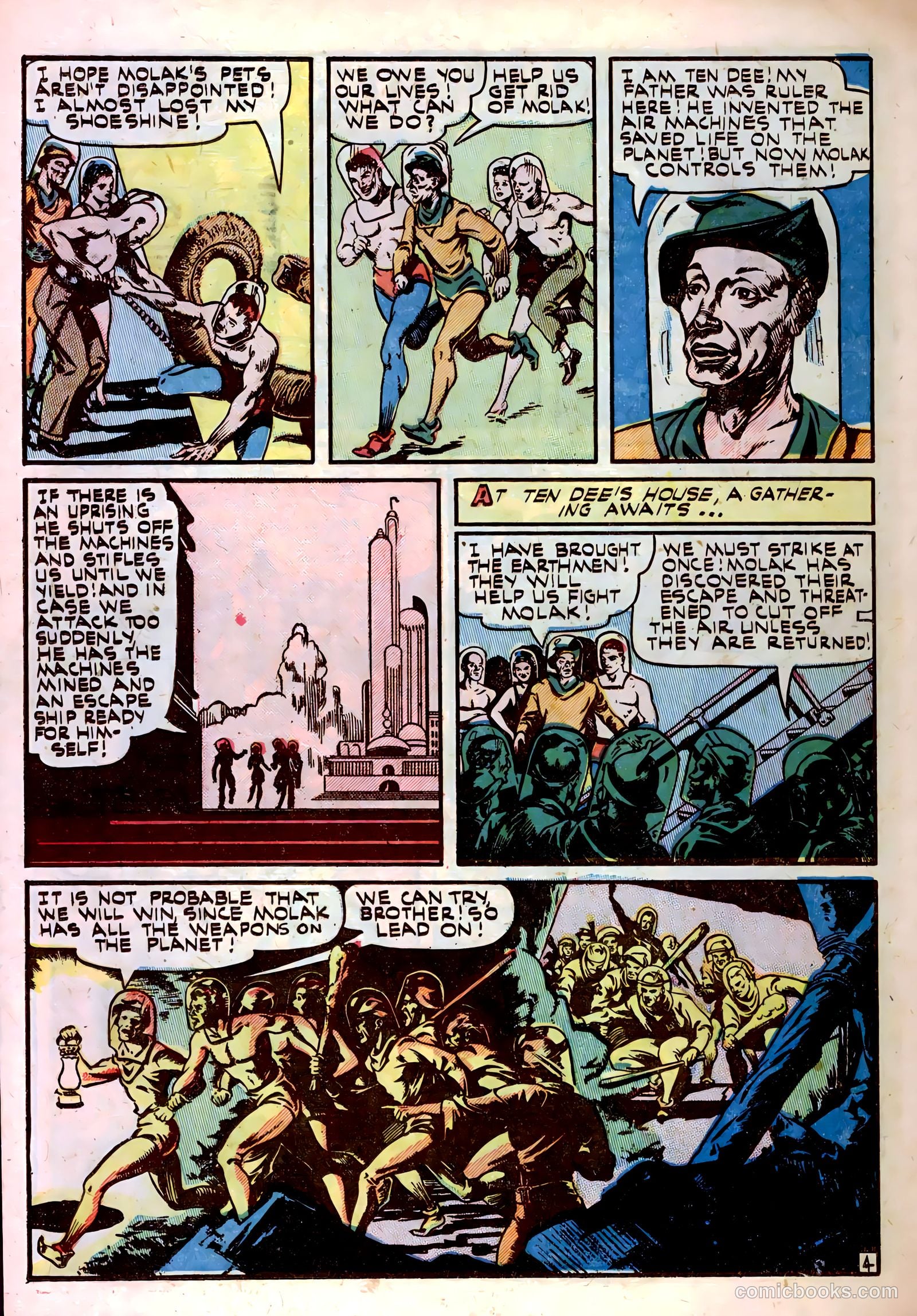 Rocketman #1 (1952) — page 22 of 36