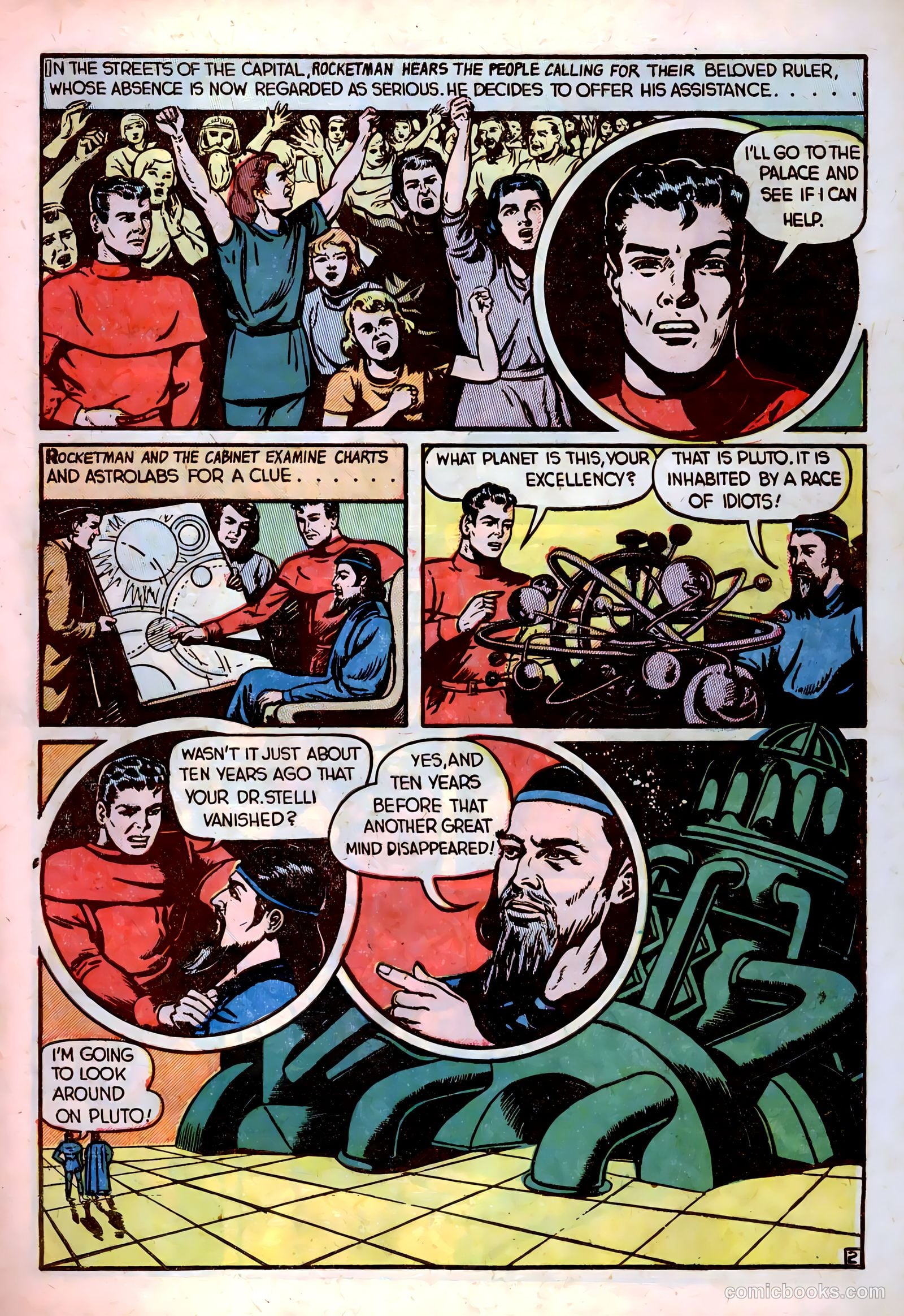 Rocketman #1 (1952) — page 27 of 36