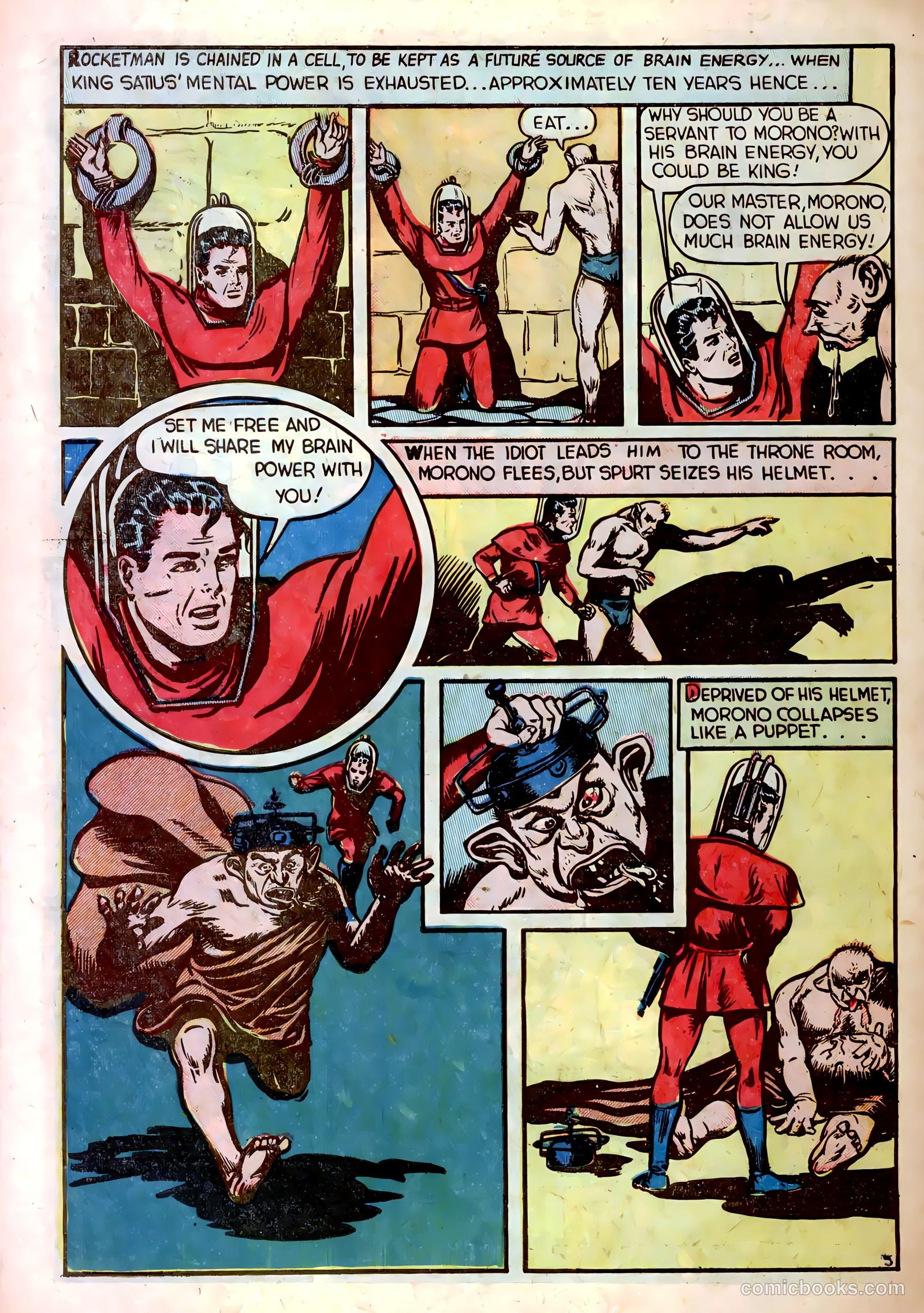 Rocketman #1 (1952) — page 30 of 36