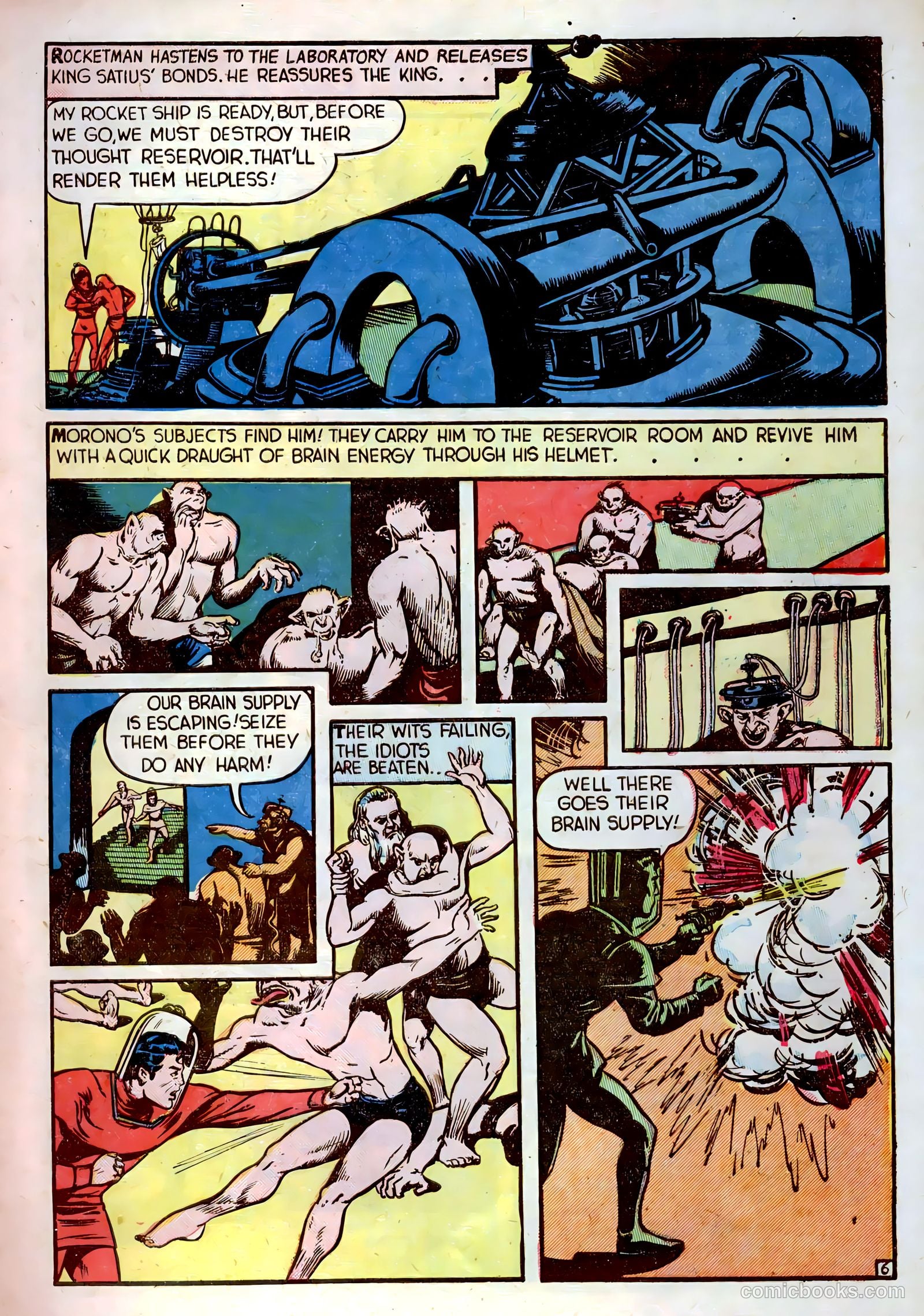 Rocketman #1 (1952) — page 31 of 36