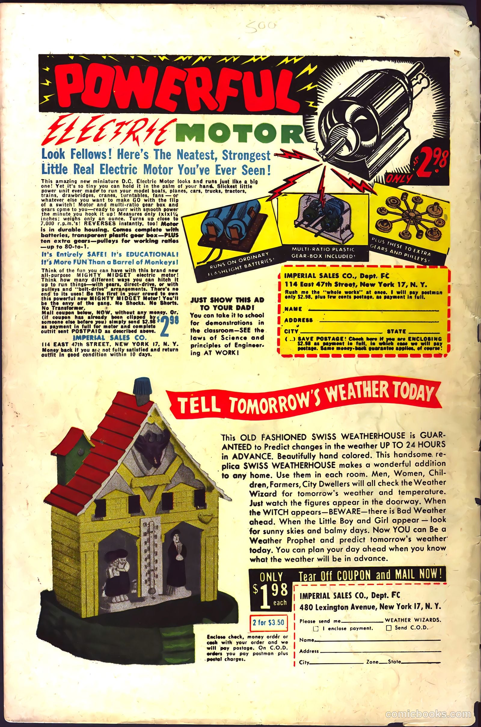 Rocketman #1 (1952) — page 36 of 36