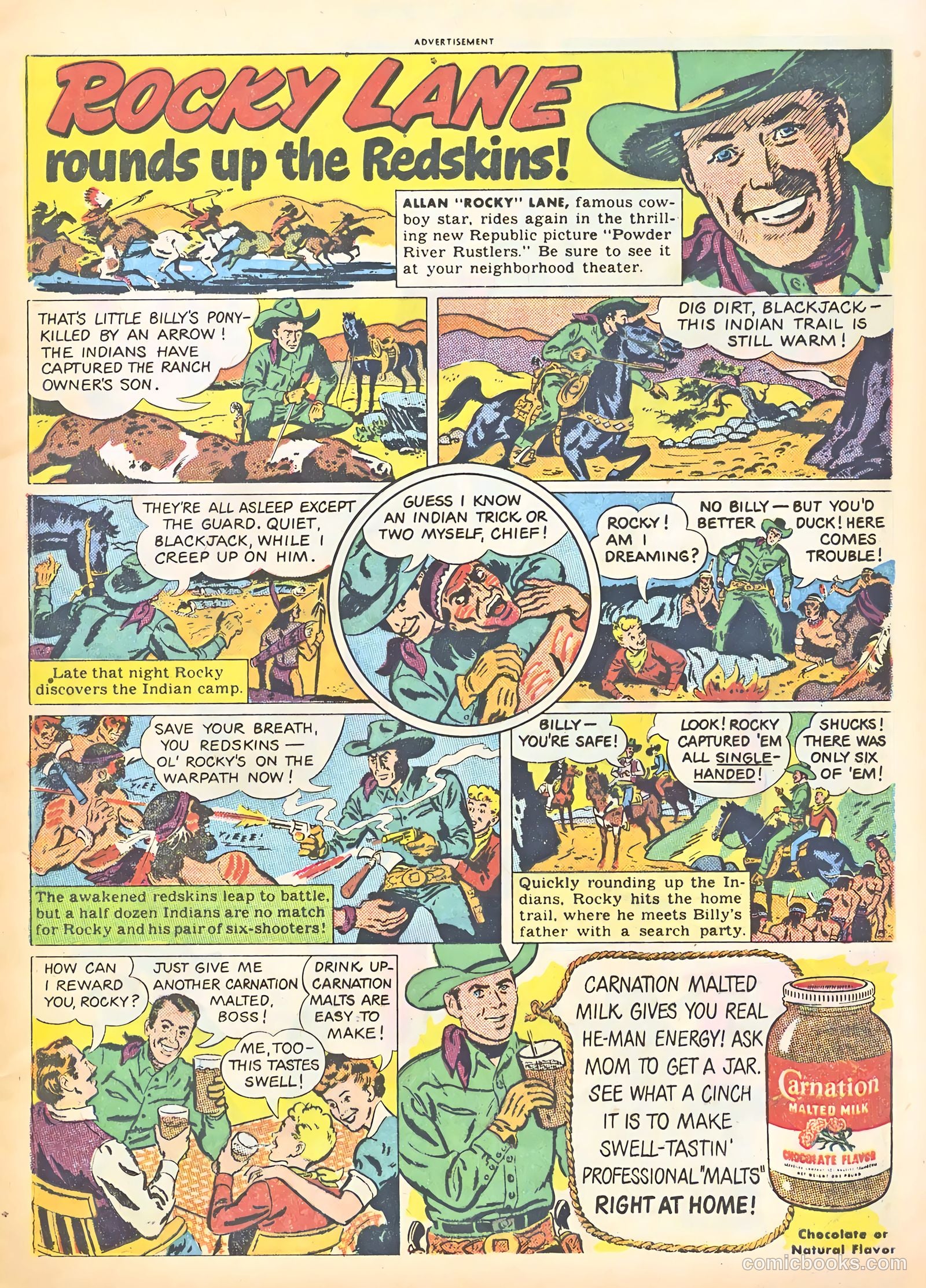 Rocky Lane #11 (1950) — page 13 of 52