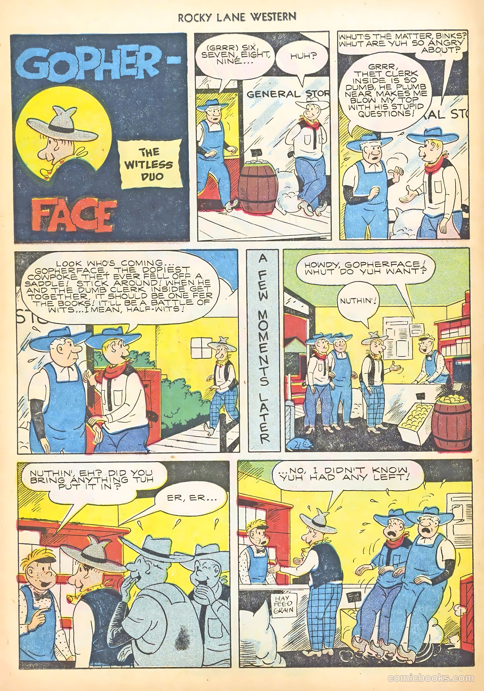 Rocky Lane #11 (1950) — page 14 of 52