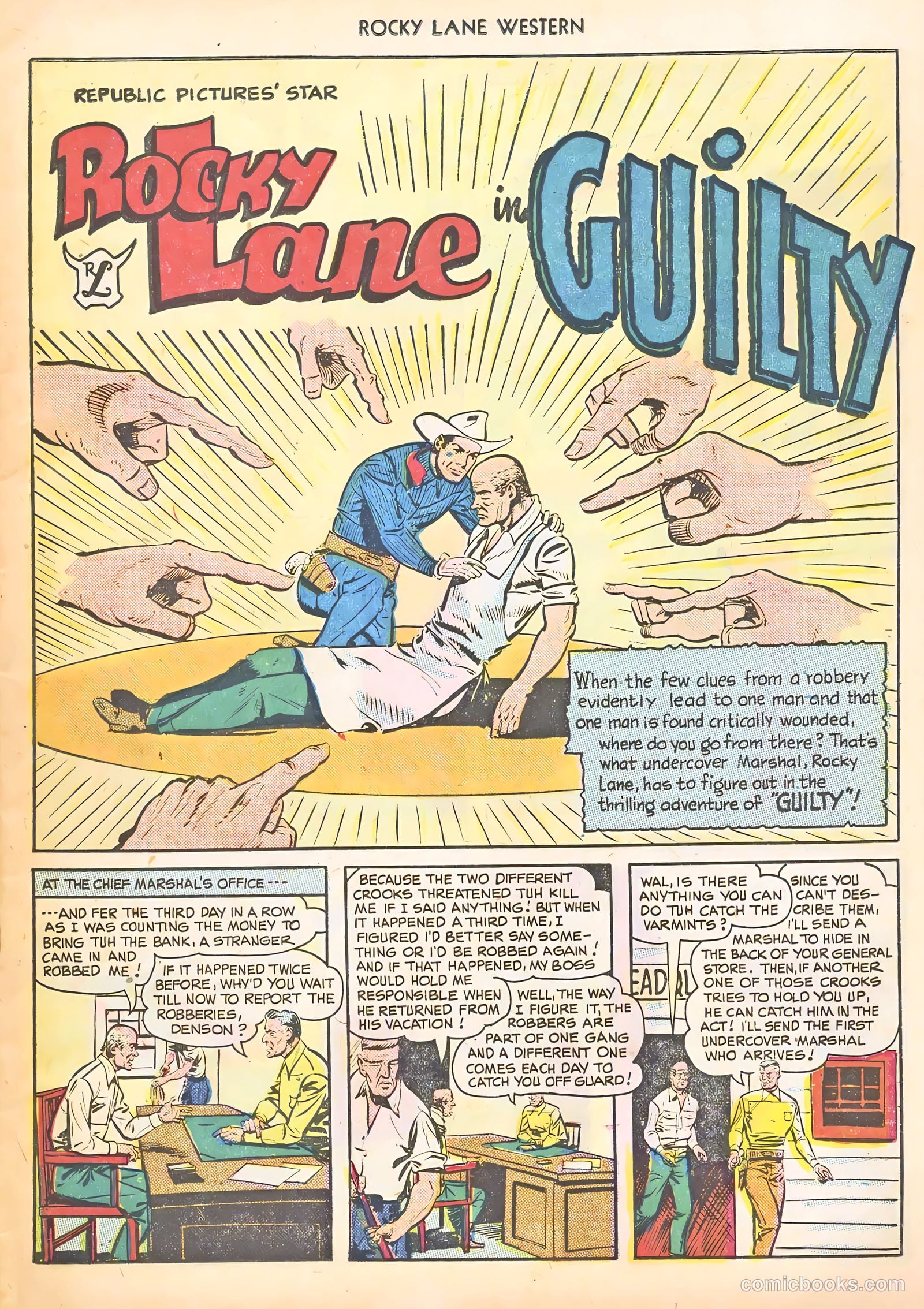 Rocky Lane #11 (1950) — page 15 of 52