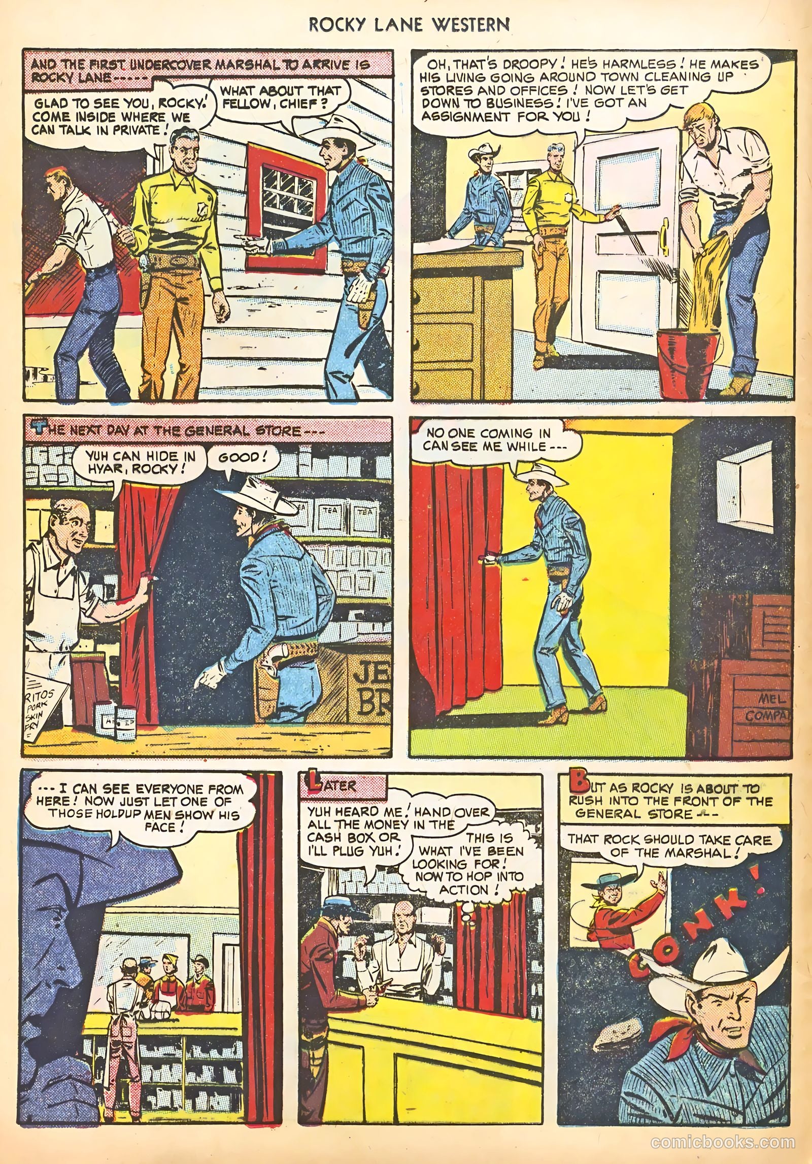 Rocky Lane #11 (1950) — page 16 of 52