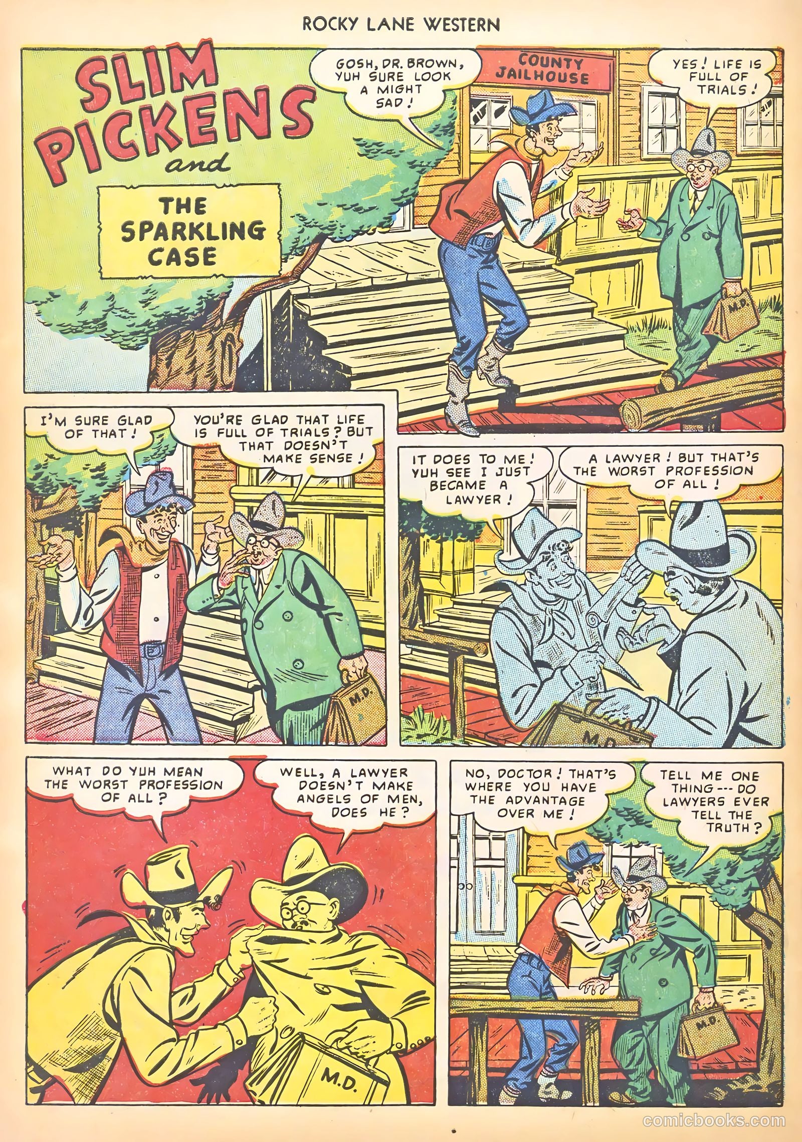 Rocky Lane #11 (1950) — page 22 of 52