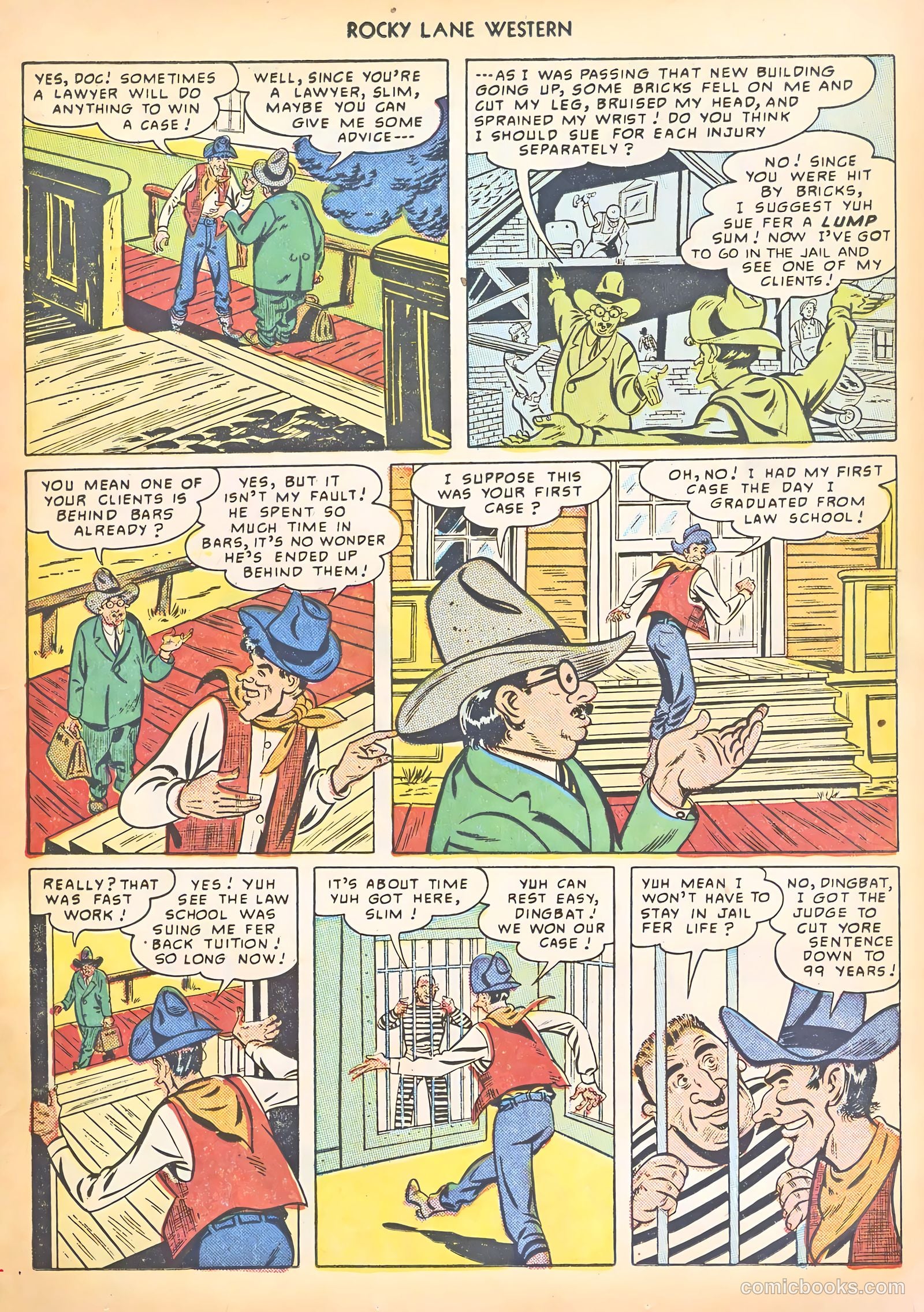 Rocky Lane #11 (1950) — page 23 of 52
