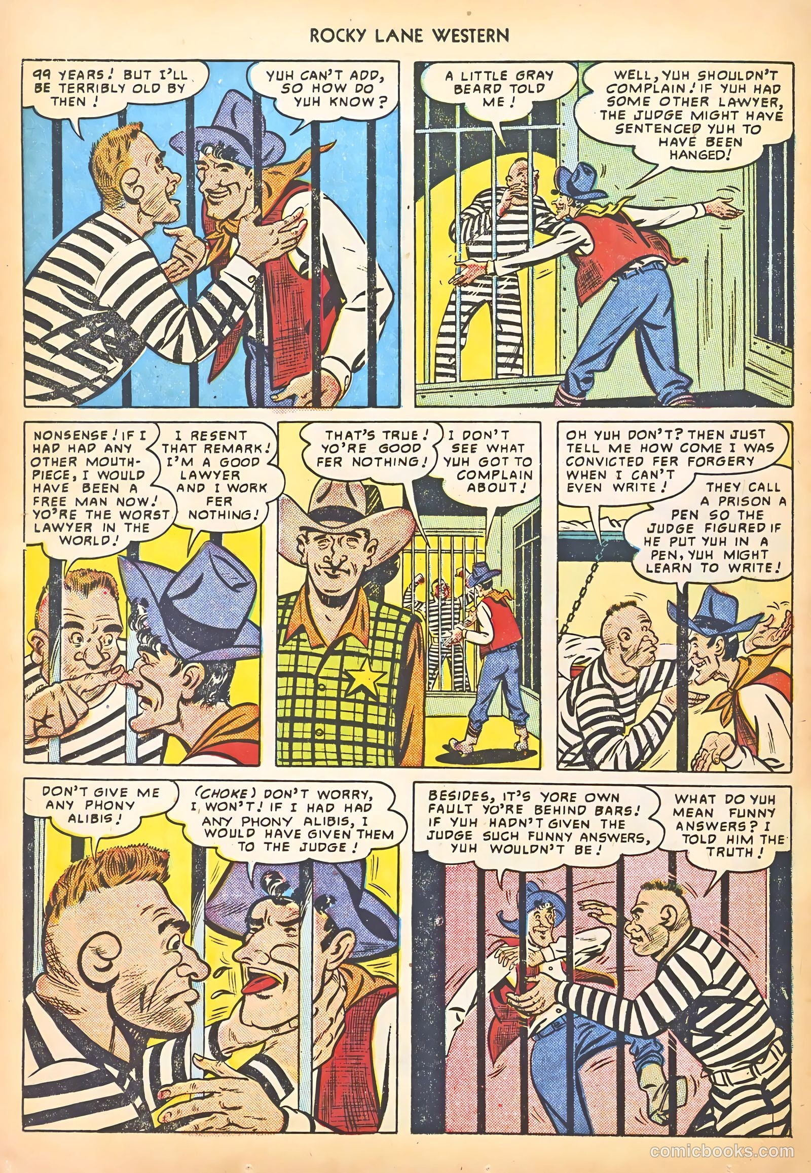 Rocky Lane #11 (1950) — page 24 of 52