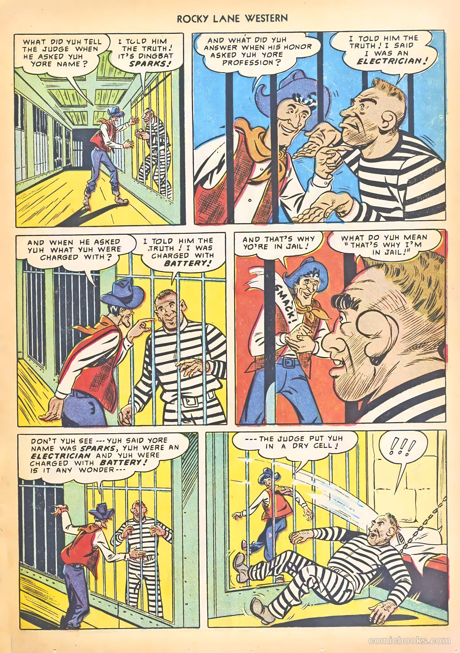 Rocky Lane #11 (1950) — page 25 of 52