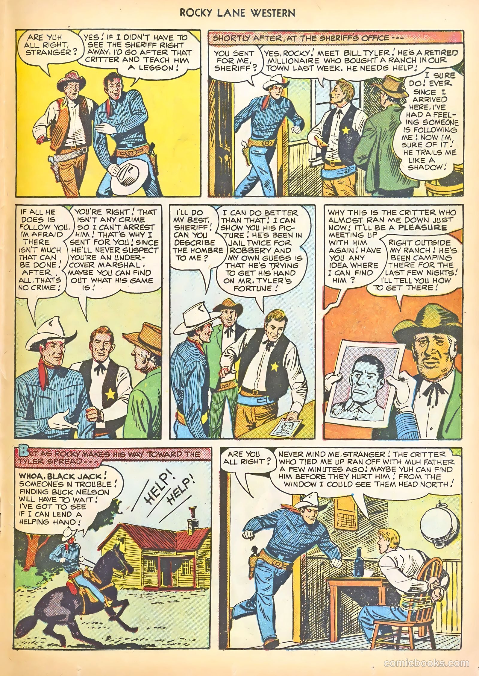 Rocky Lane #11 (1950) — page 27 of 52